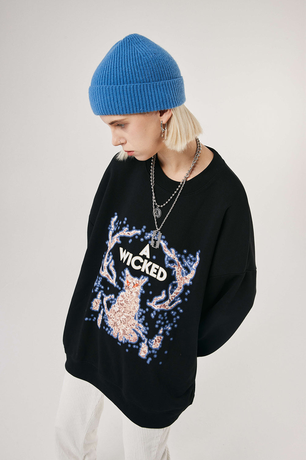 A Wicked Cat Crew - Concordia Style Boutique