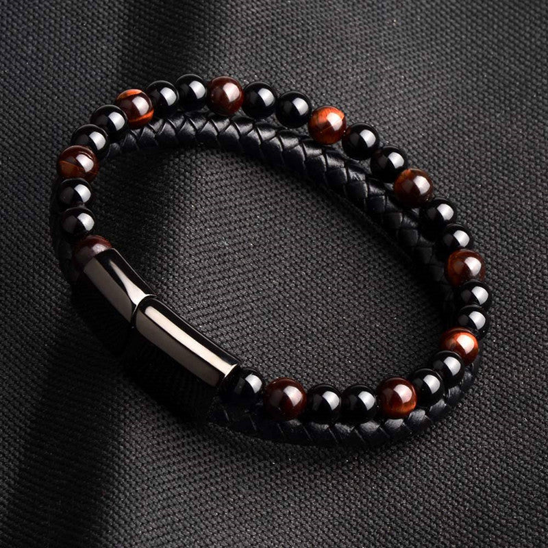 Natural marnau leather bracelet - Premium bracelet from Concordia Style Boutique - Just $17.99! Shop now at Concordia Style Boutique