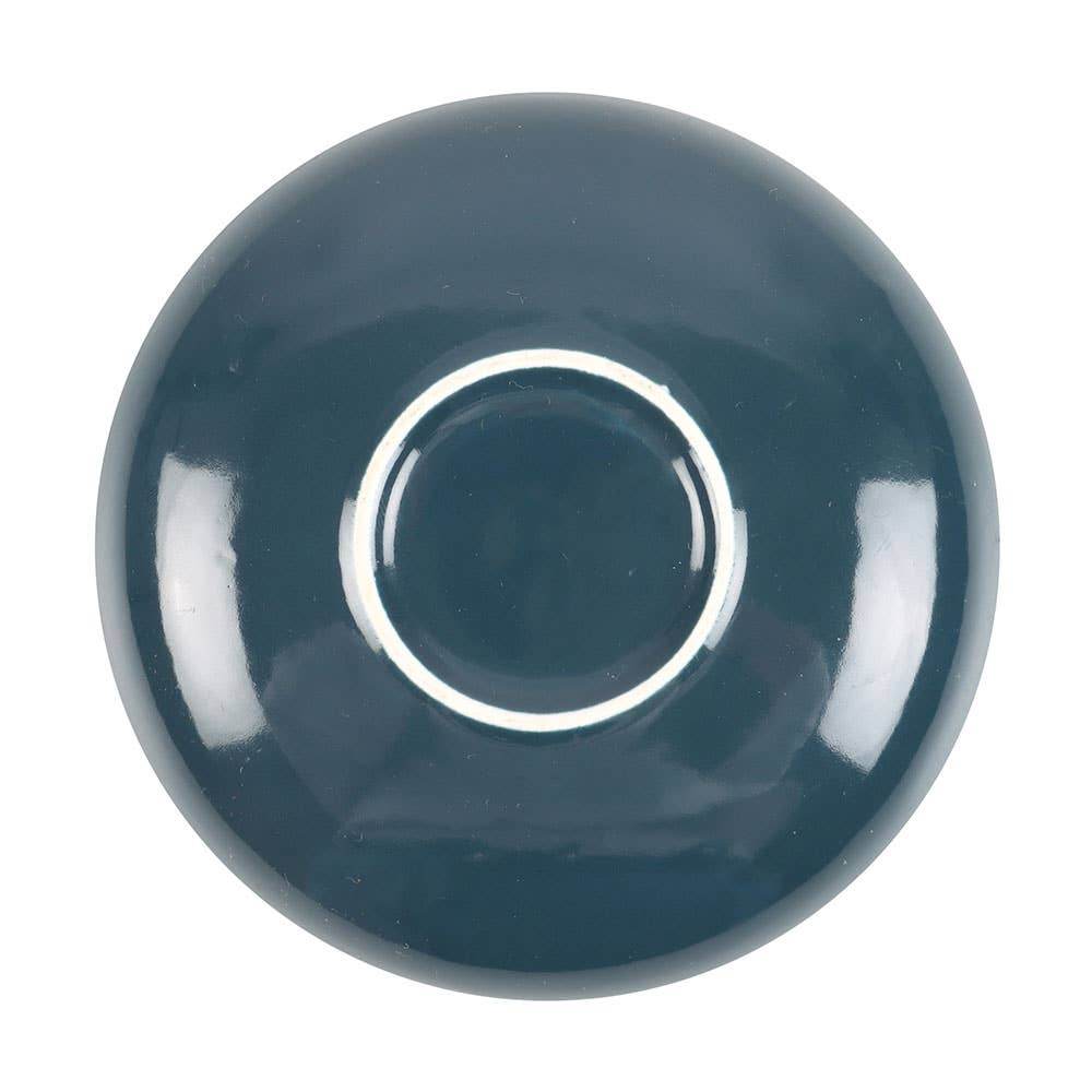 Midnight Moth Celestial Trinket Dish - Blue Night Sky Design with Gold Edging, Gothic Home Decor & Mystical Jewelry Storage