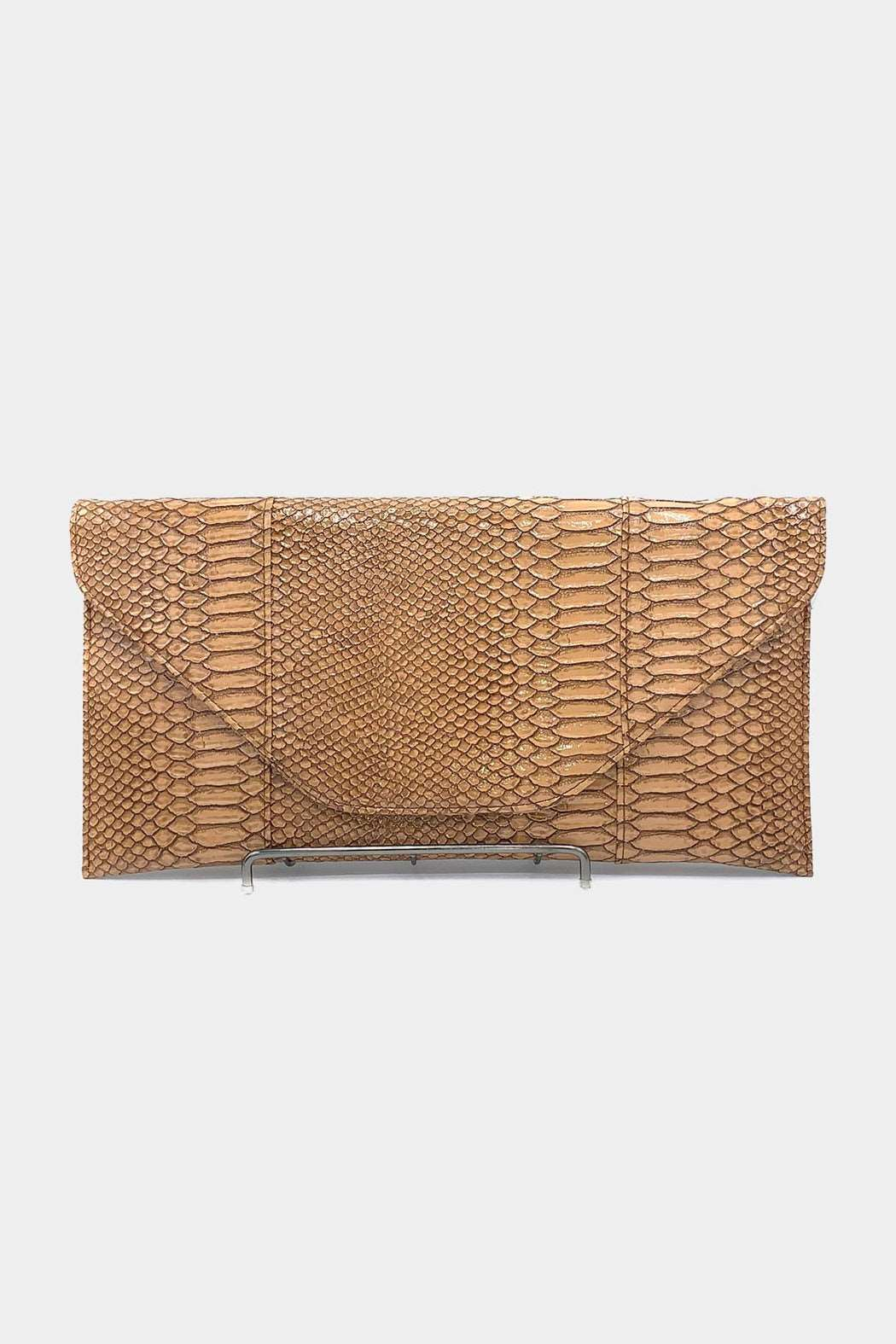 Snake Skin Envelope Clutch and Shoulder Bag - Premium Envelope Clutch from Concordia Style Boutique - Just $61.49! Shop now at Concordia Style Boutique