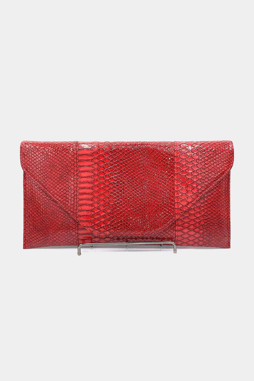 Snake Skin Envelope Clutch and Shoulder Bag - Premium Envelope Clutch from Concordia Style Boutique - Just $61.49! Shop now at Concordia Style Boutique