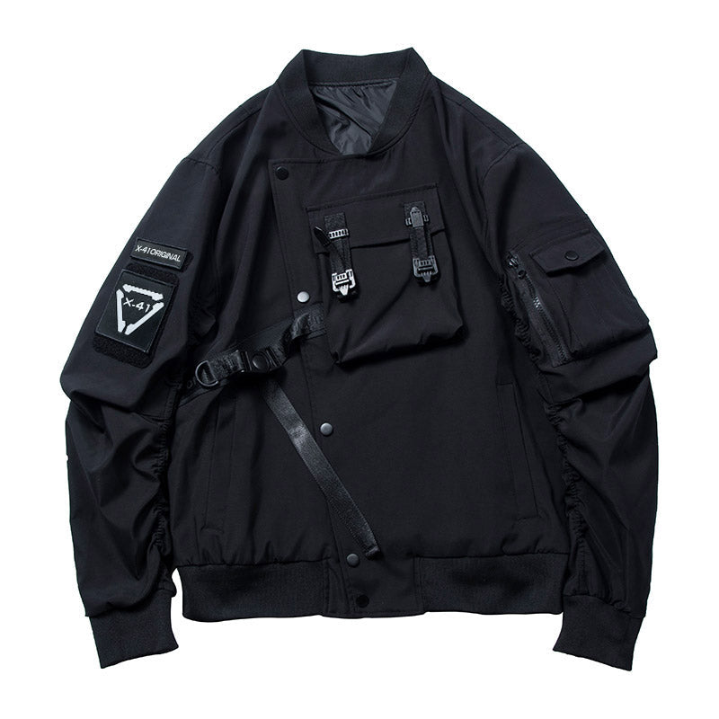 DuskJ6 Scar Slash Bomber Jacket - Concordia Style Boutique