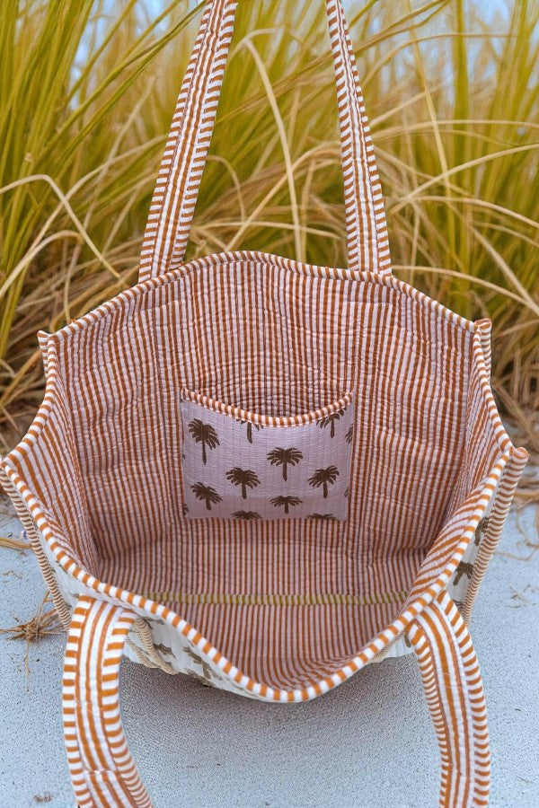 SC - ETA 8/29 - Palm Sunset Tote Bag