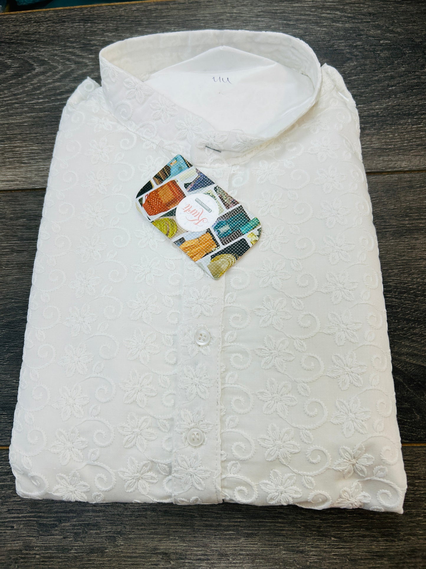 Cotton chikankari Kurta pajama