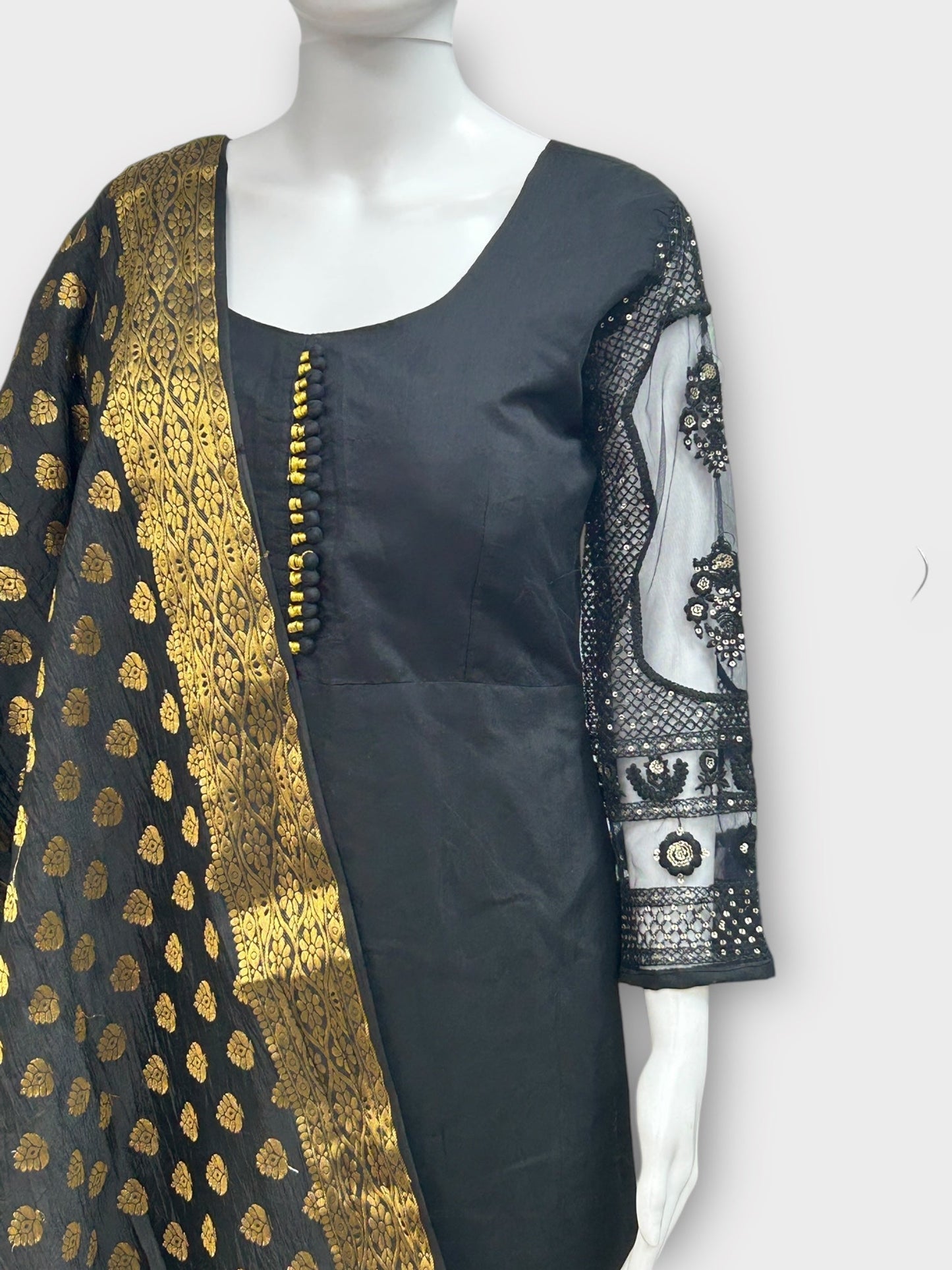 Chanderi silk suit | Salwar kameez