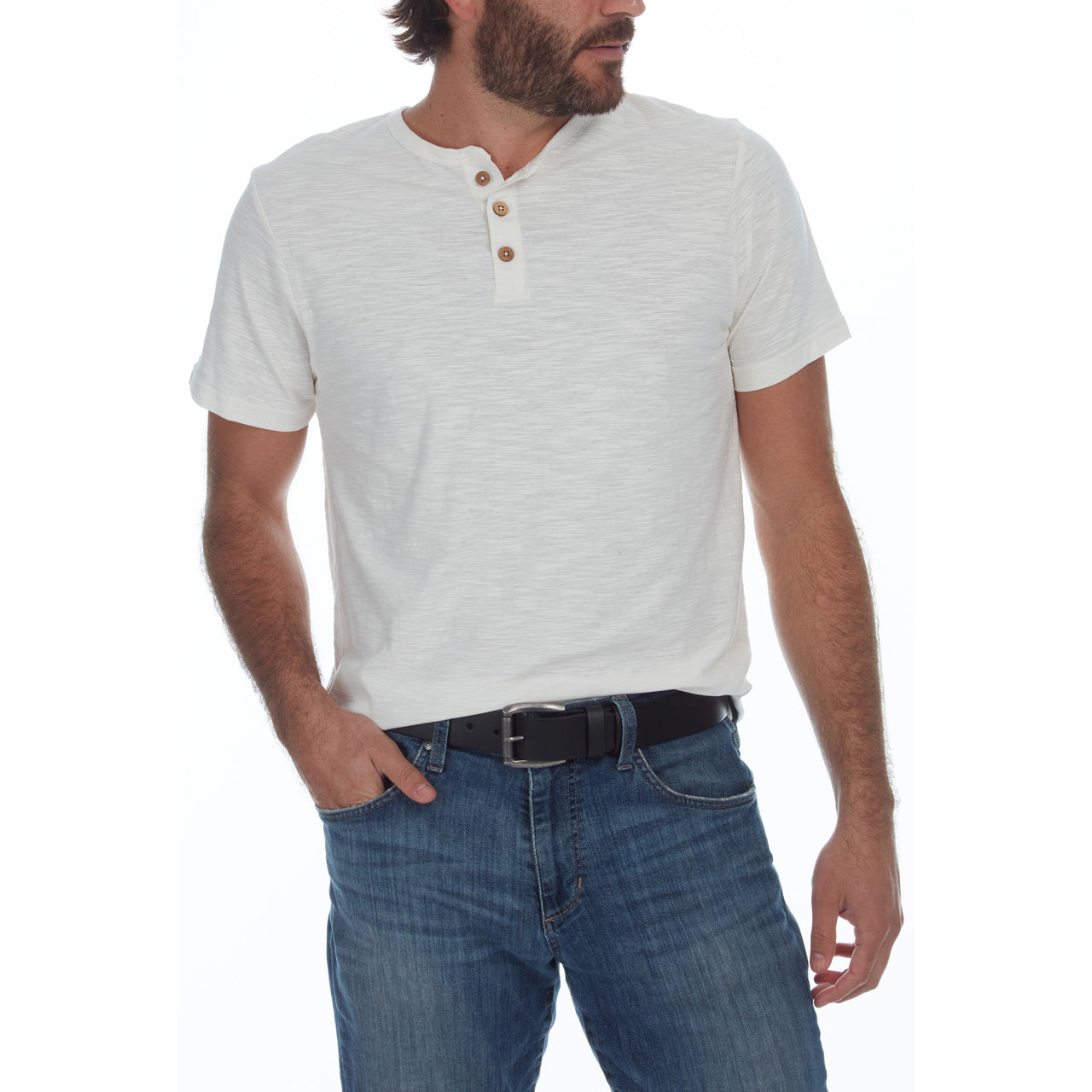 Nick Buffalo Leather 4 CM Belt - Concordia Style Boutique