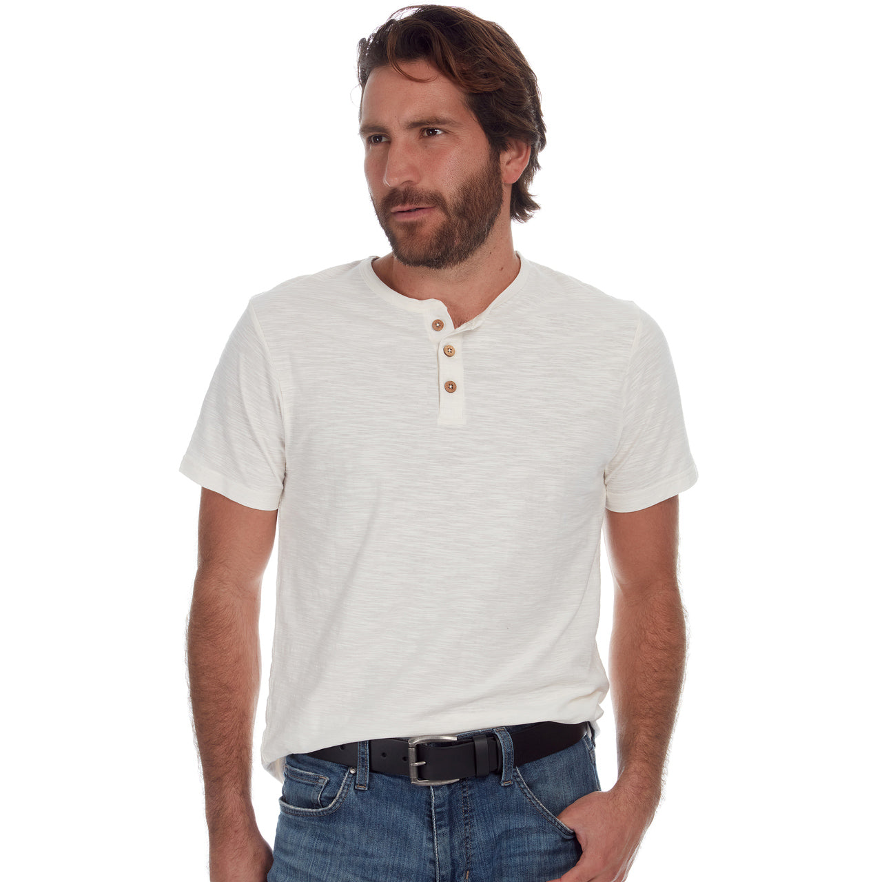 Nick Buffalo Leather 4 CM Belt - Concordia Style Boutique