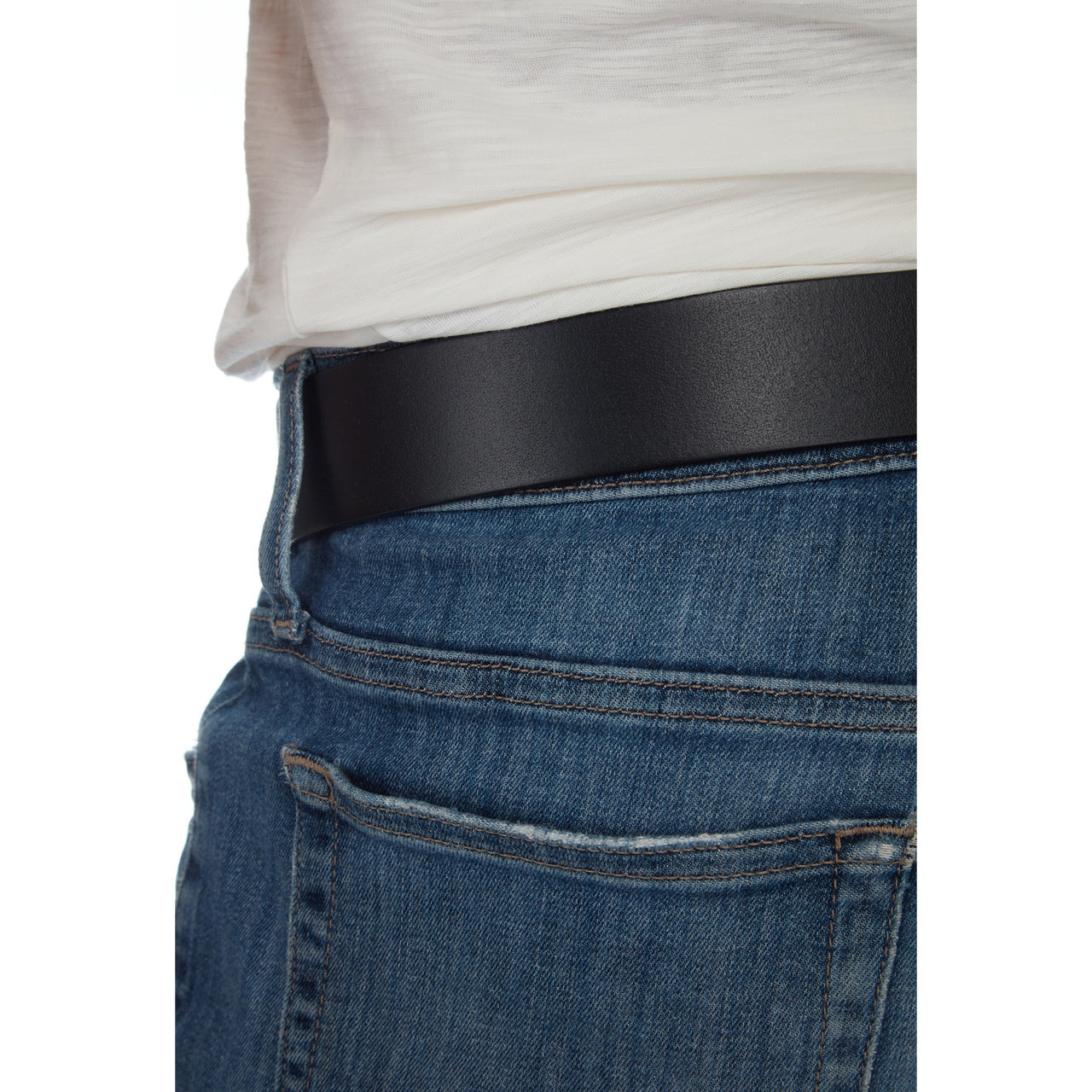 Nick Buffalo Leather 4 CM Belt - Concordia Style Boutique