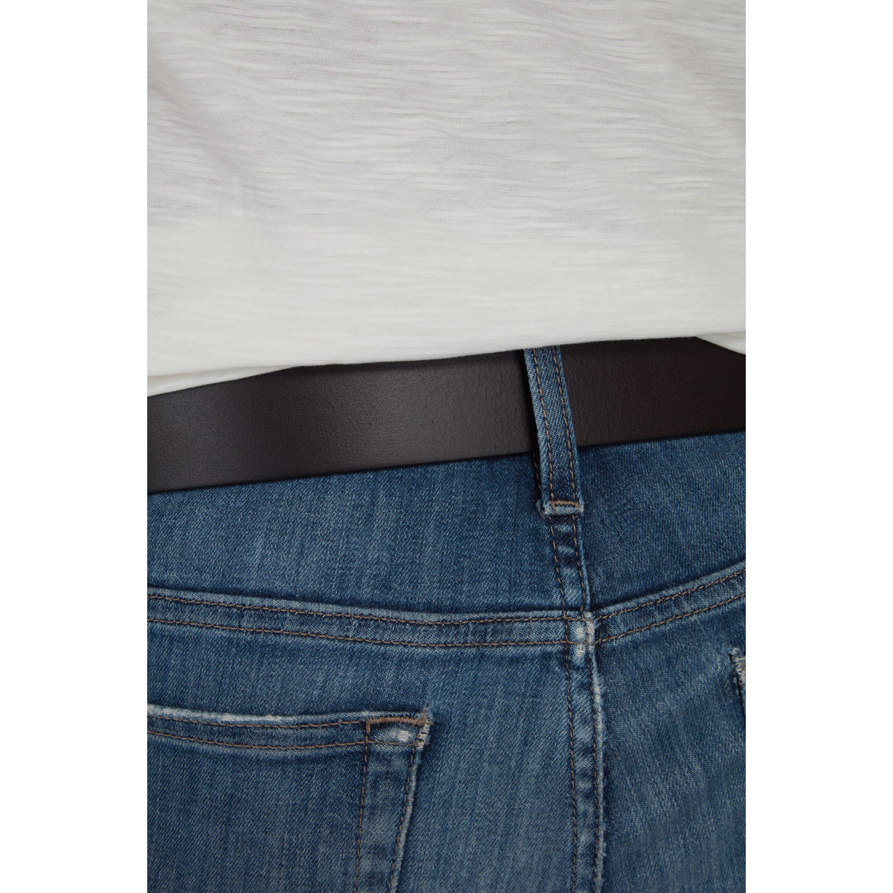 Nick Buffalo Leather 4 CM Belt - Concordia Style Boutique