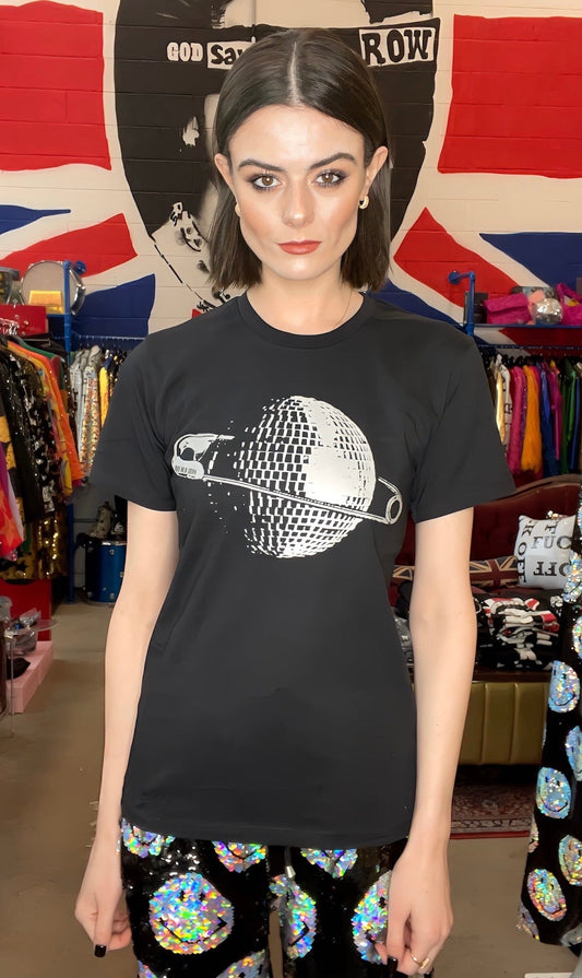 "Any Old  Iron" - Disco Planet T-Shirt - Premium Clothing from Any Old Iron - Just $40! Shop now at Concordia Style Boutique