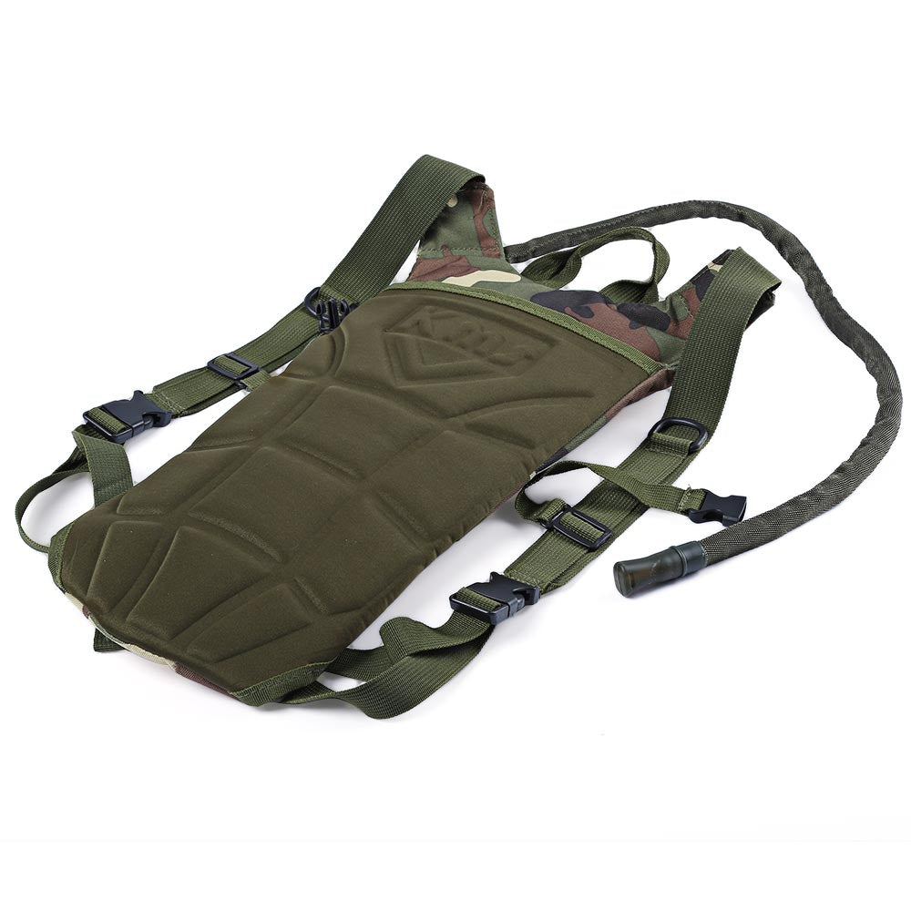 3L Water Bag Molle Military Tactical Hydration Backpack