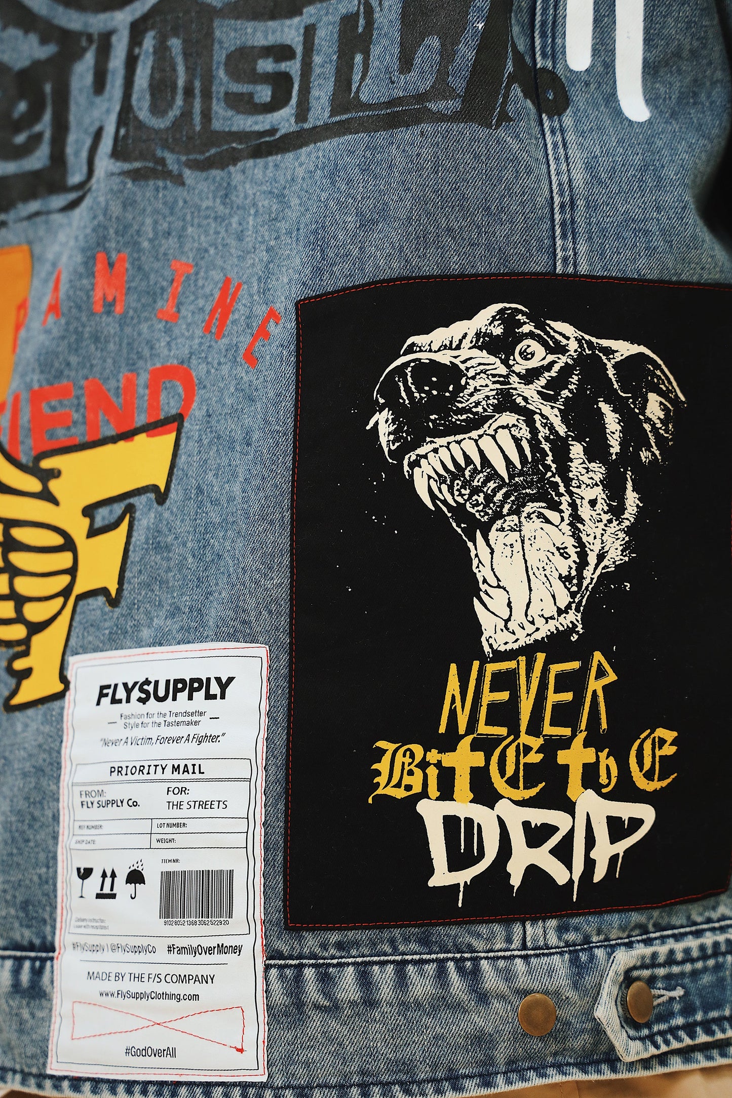 New Rich Denim Jacket (Denim) - Concordia Style Boutique