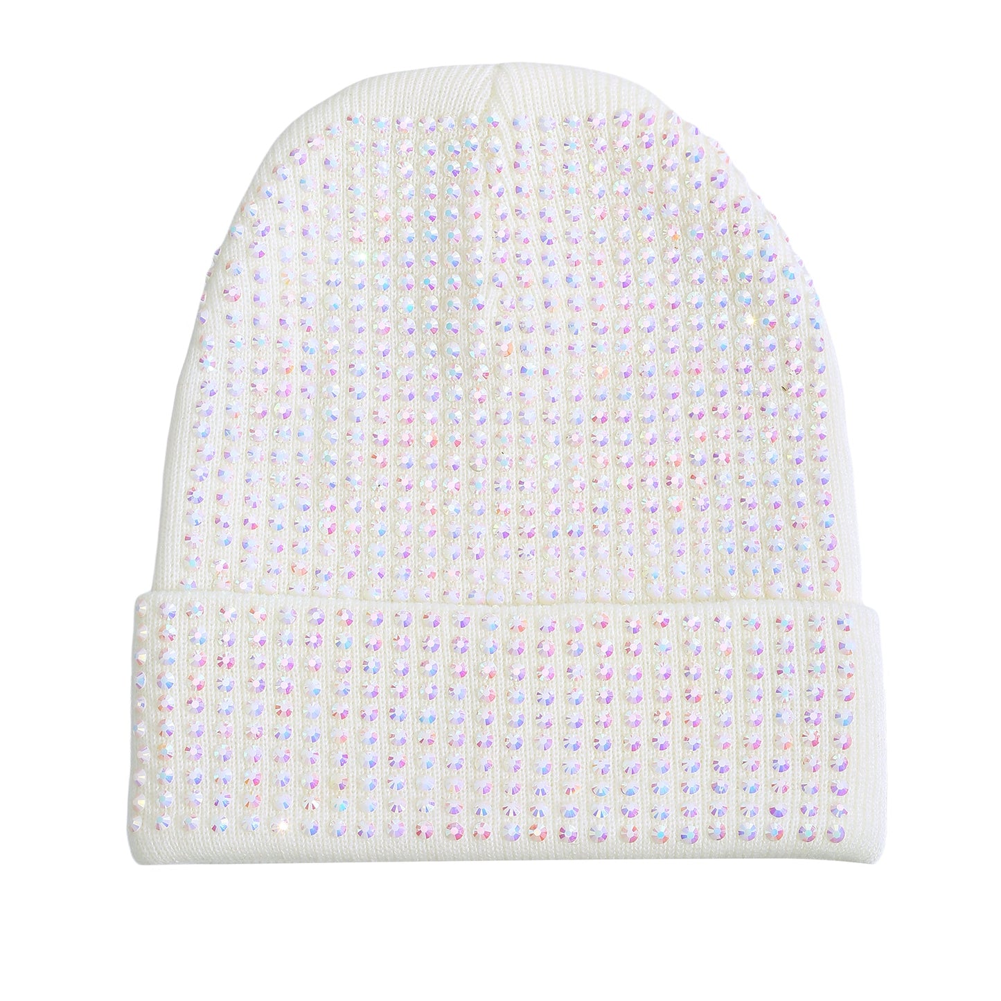 Scarlet Beanie in White