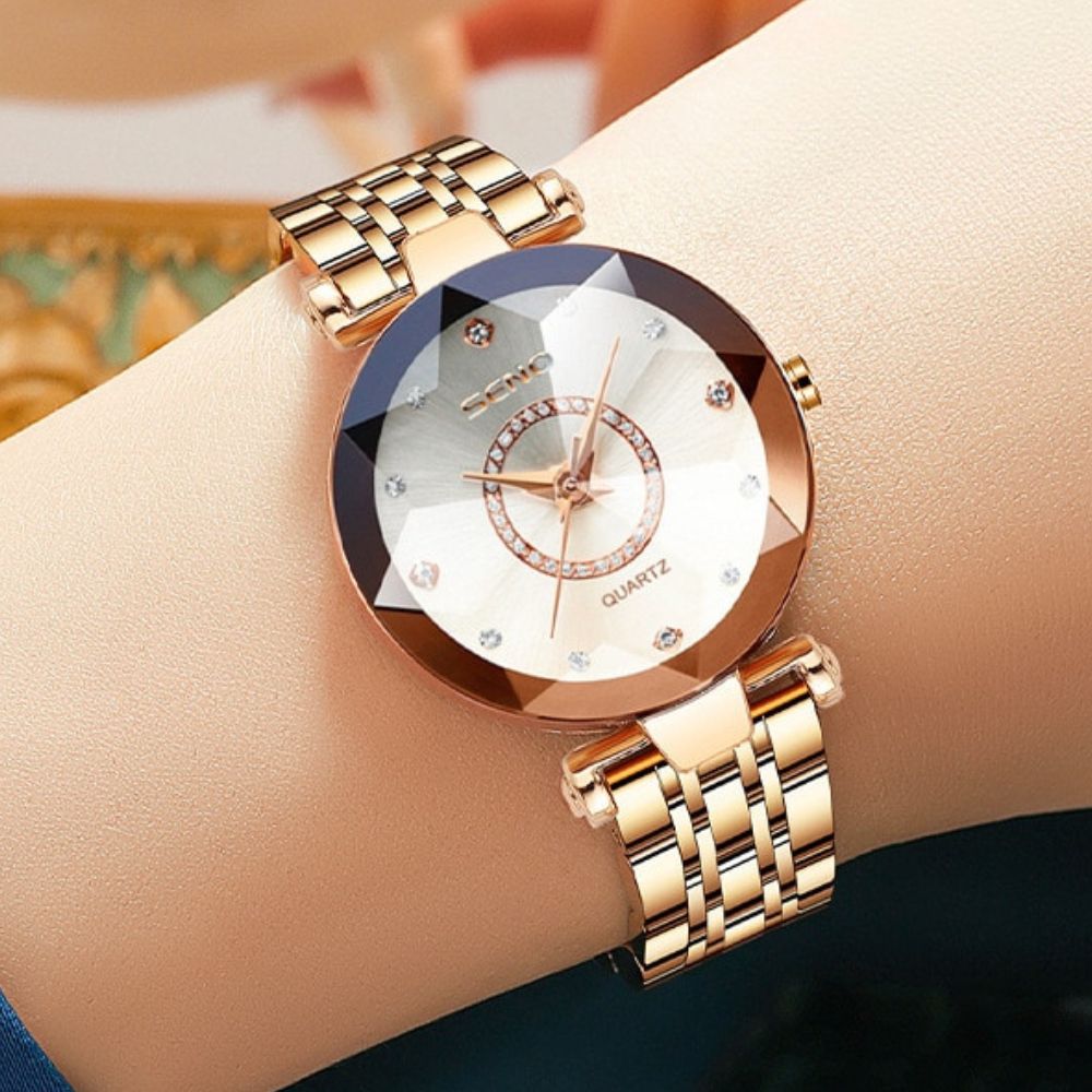 SENO DIAMOND QUARTZ WATCHES - Concordia Style Boutique