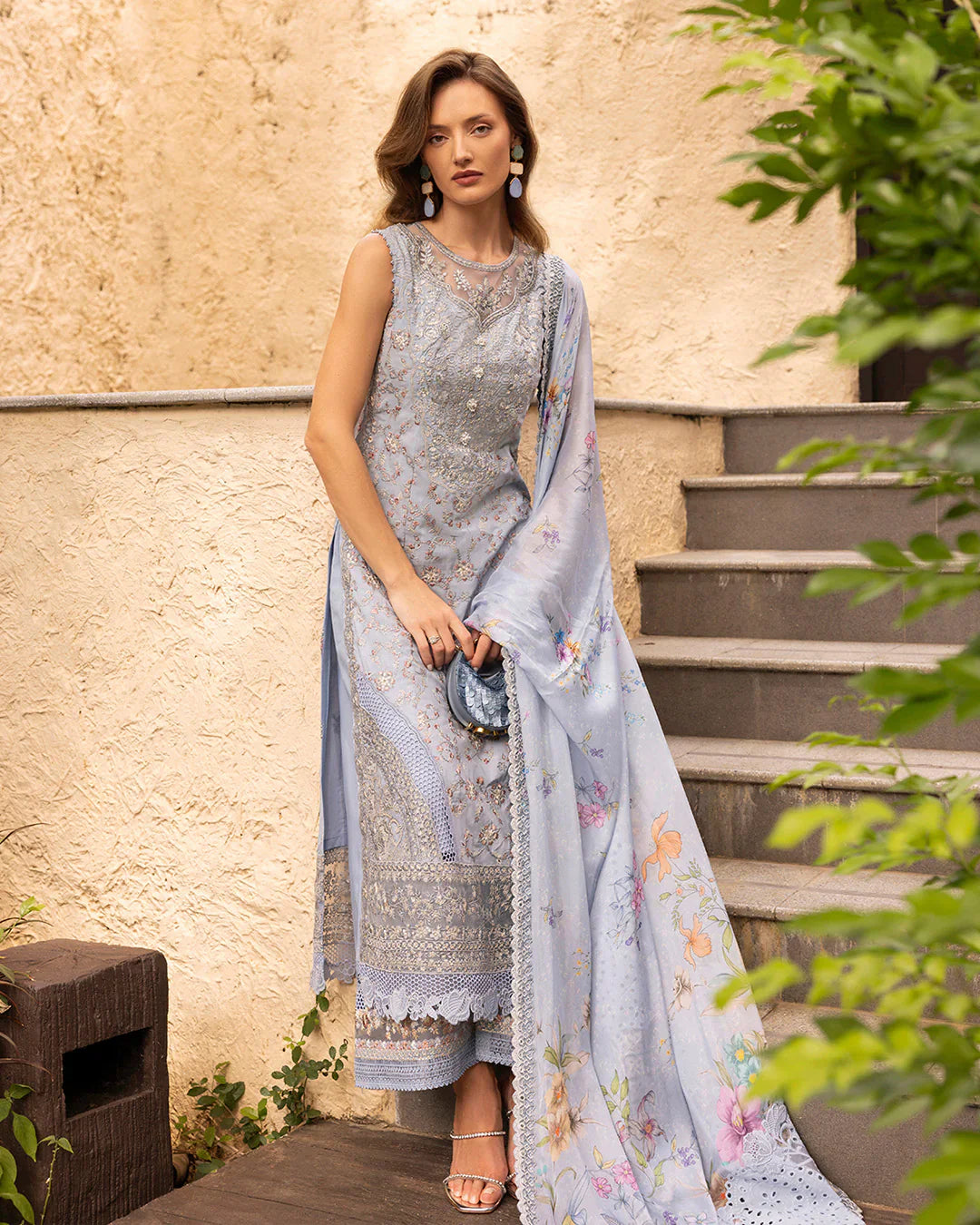 Faiza Saqlain - Liana Three Piece Embroided Lawn