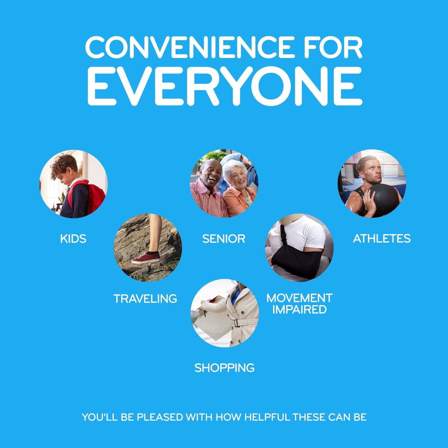 Neon Blue Flat Elastic Stretch Shoe Laces