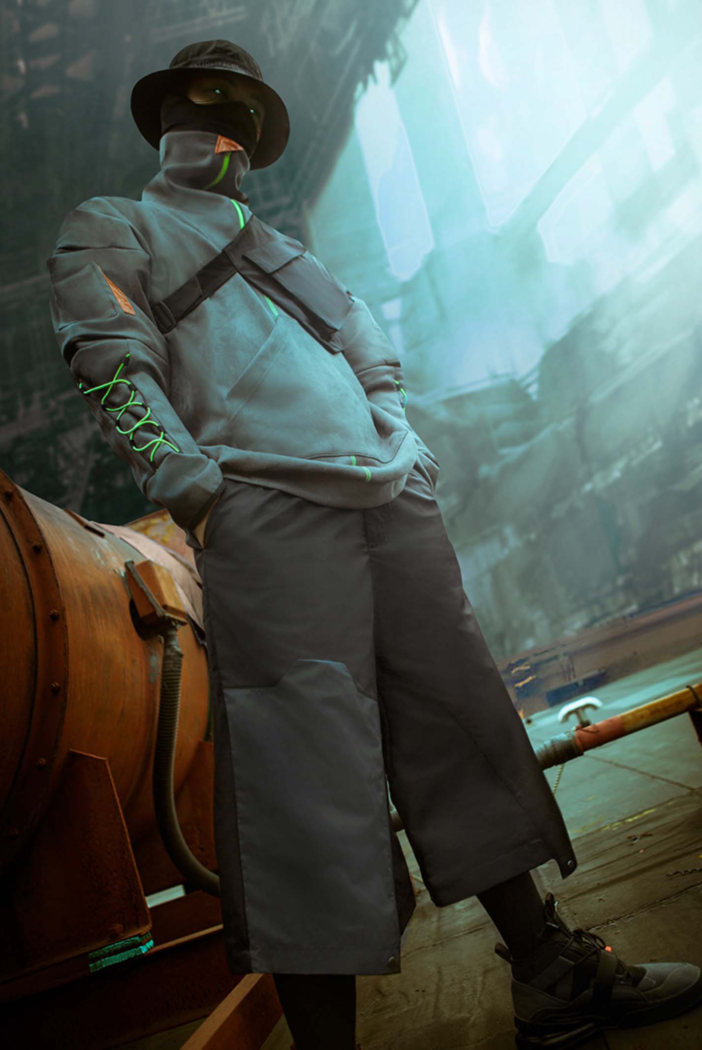 APH509 Not Evil Cyber Sweater - Concordia Style Boutique