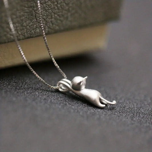 DANGLING KITTY NECKLACE - Concordia Style Boutique