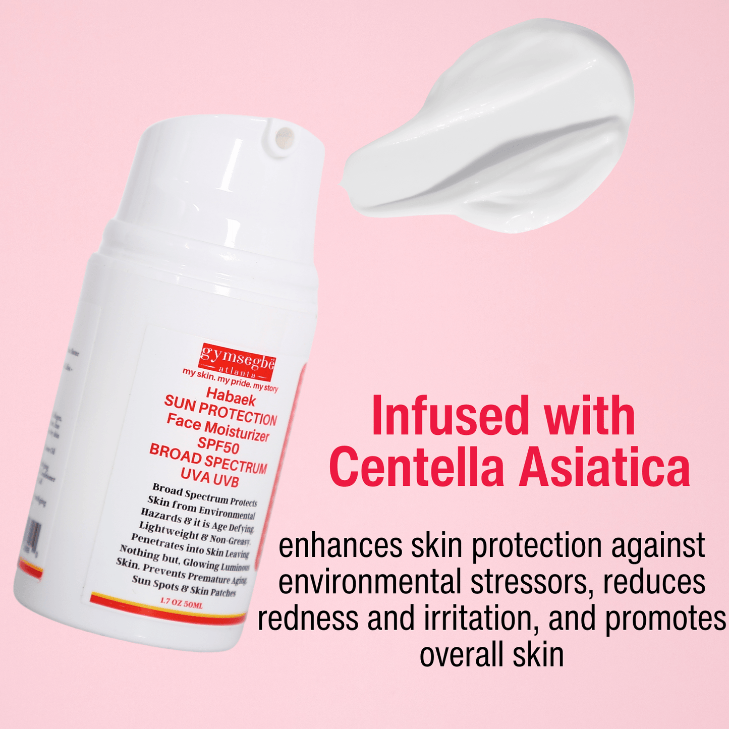 Habaek Sun Protection Face Moisturizer SPF50 - Concordia Style Boutique