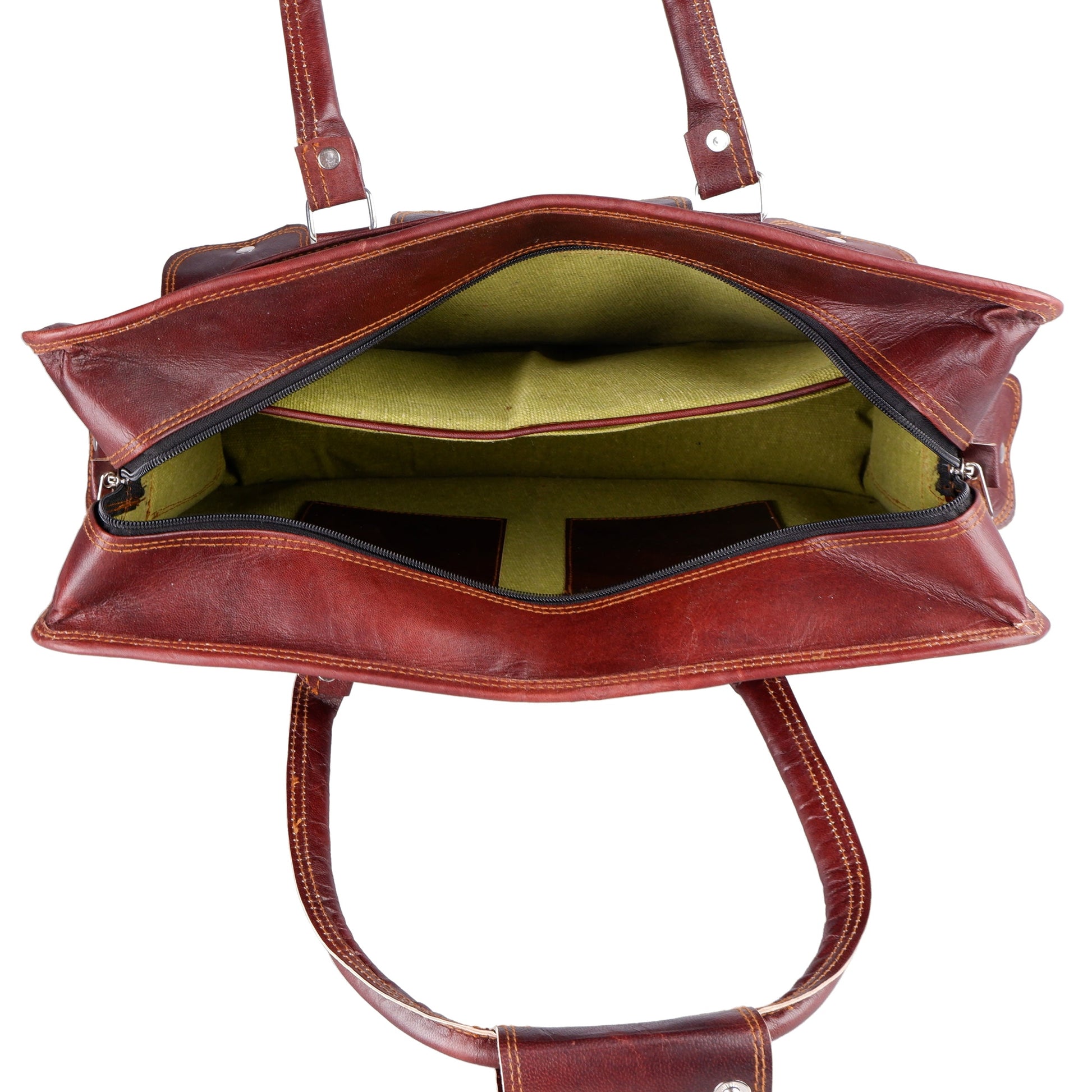 Morgan Leather Briefcase - Concordia Style Boutique