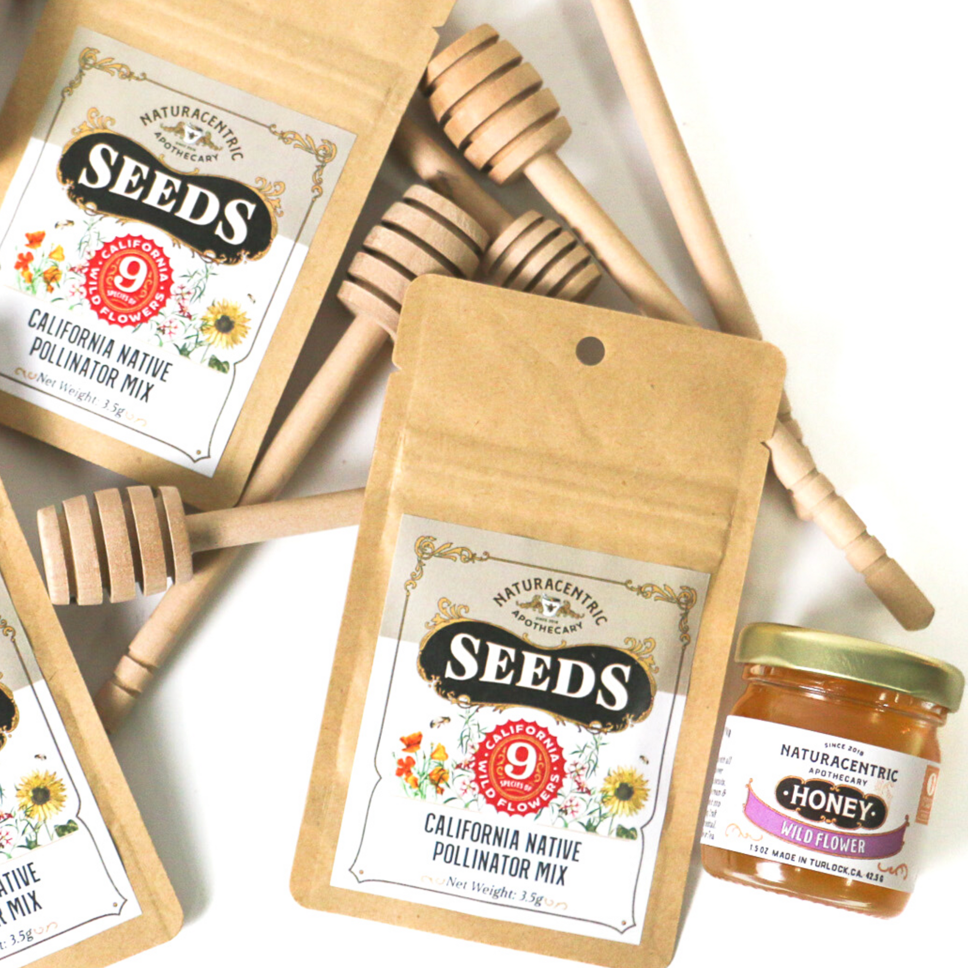 California Native Wild Flower Pollinator Seed Pack - Concordia Style Boutique