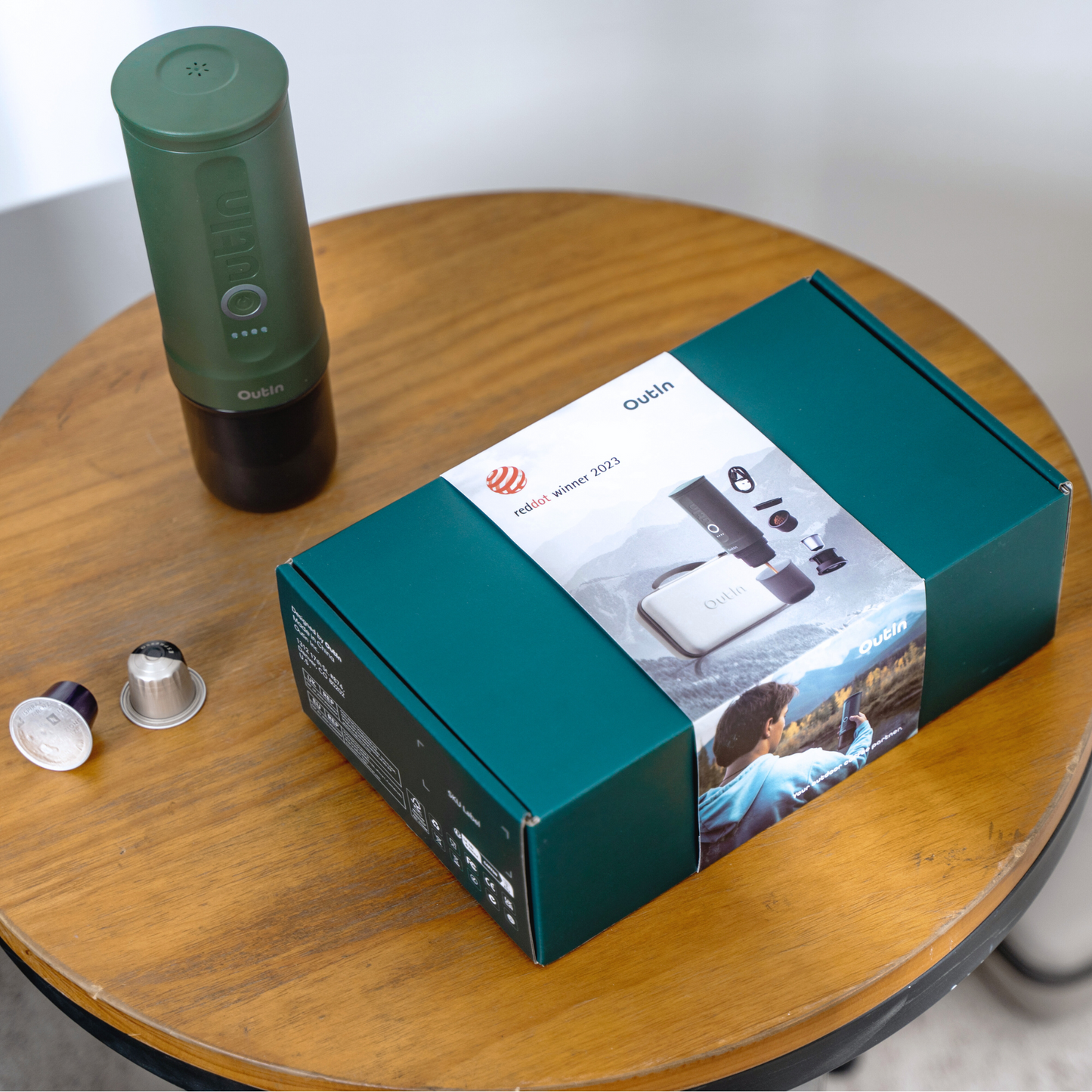Traveler Espresso Gift Set (Forest Green) - Concordia Style Boutique