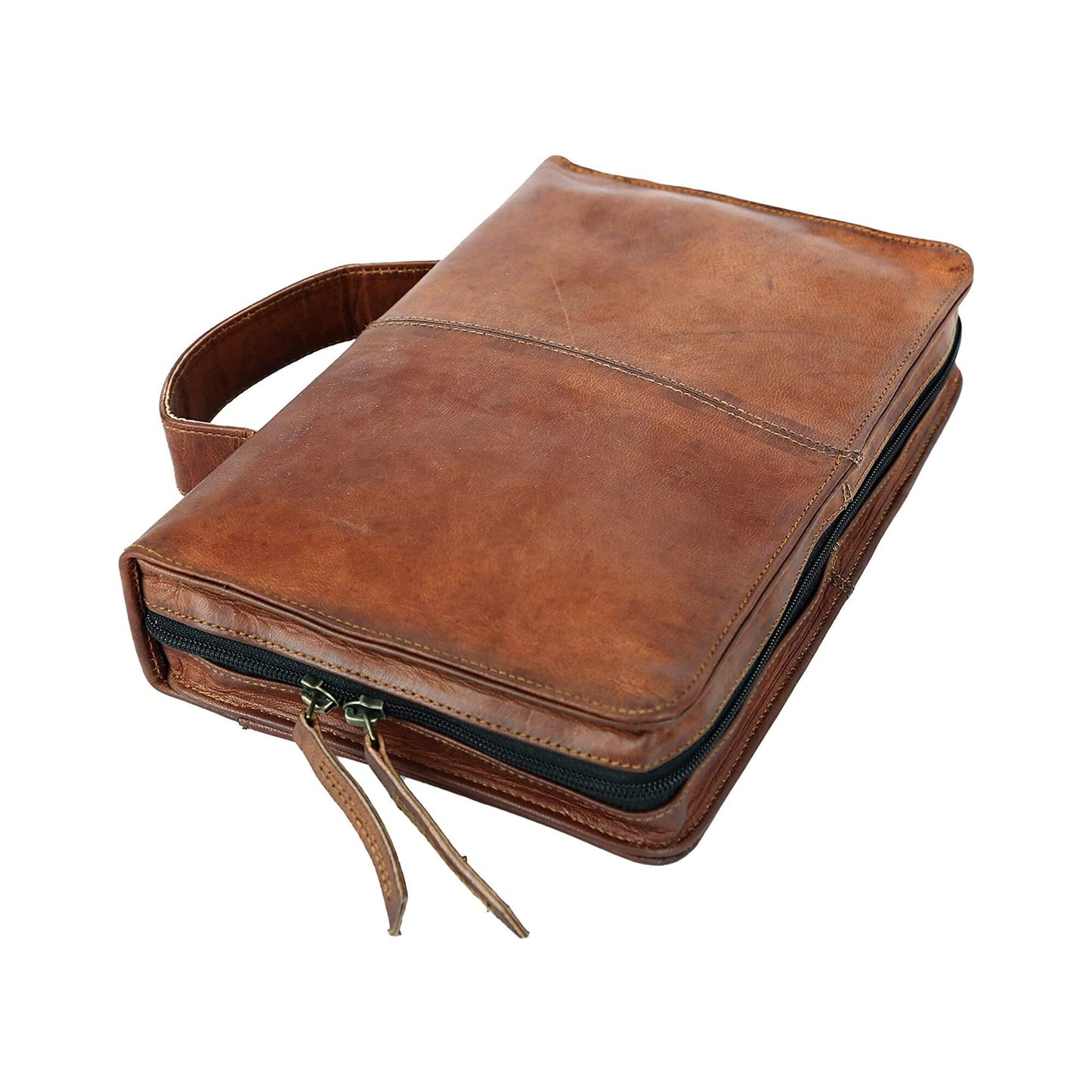 Leather Book Cover - Concordia Style Boutique