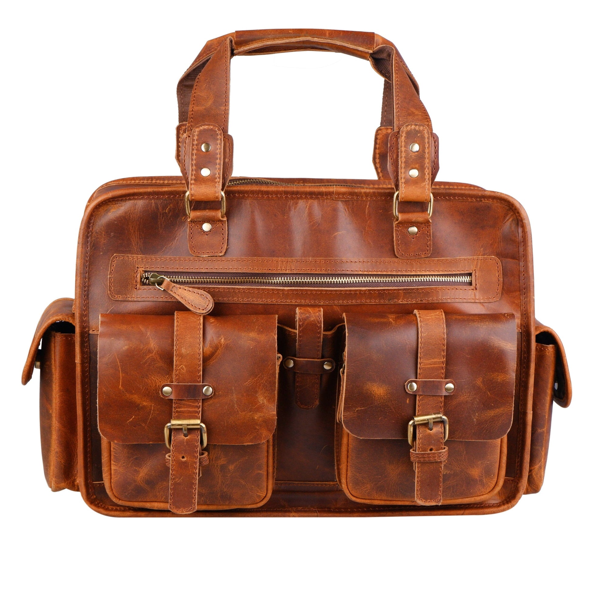 Dryden Buffalo Briefcase - Concordia Style Boutique