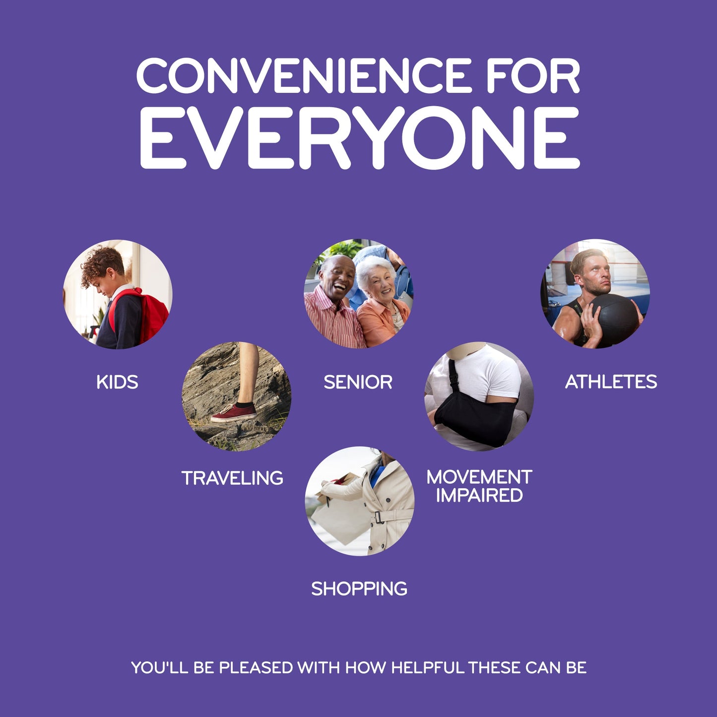 Purple Flat Elastic Stretch Shoe Laces