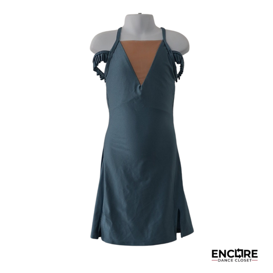 Slate Elegance Dress Set