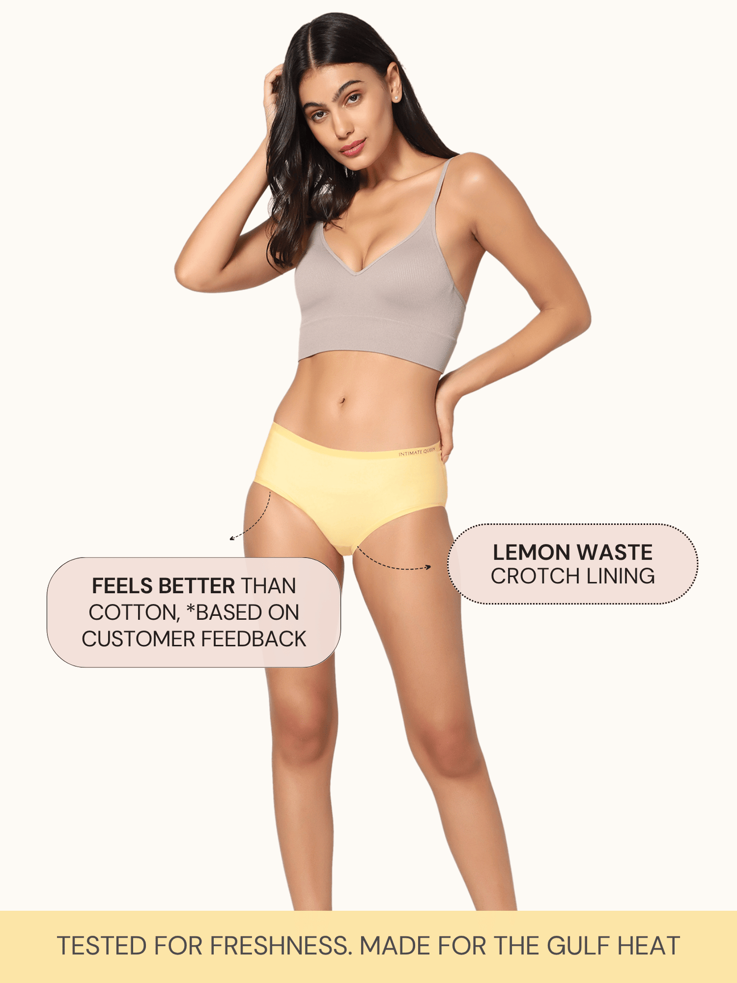 Lemon Bae Wellness Seamless Briefs