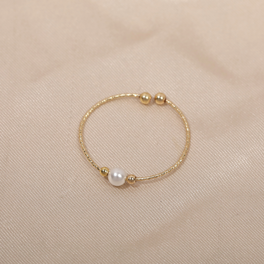 PEARL RING (ADJUSTABLE) - Concordia Style Boutique