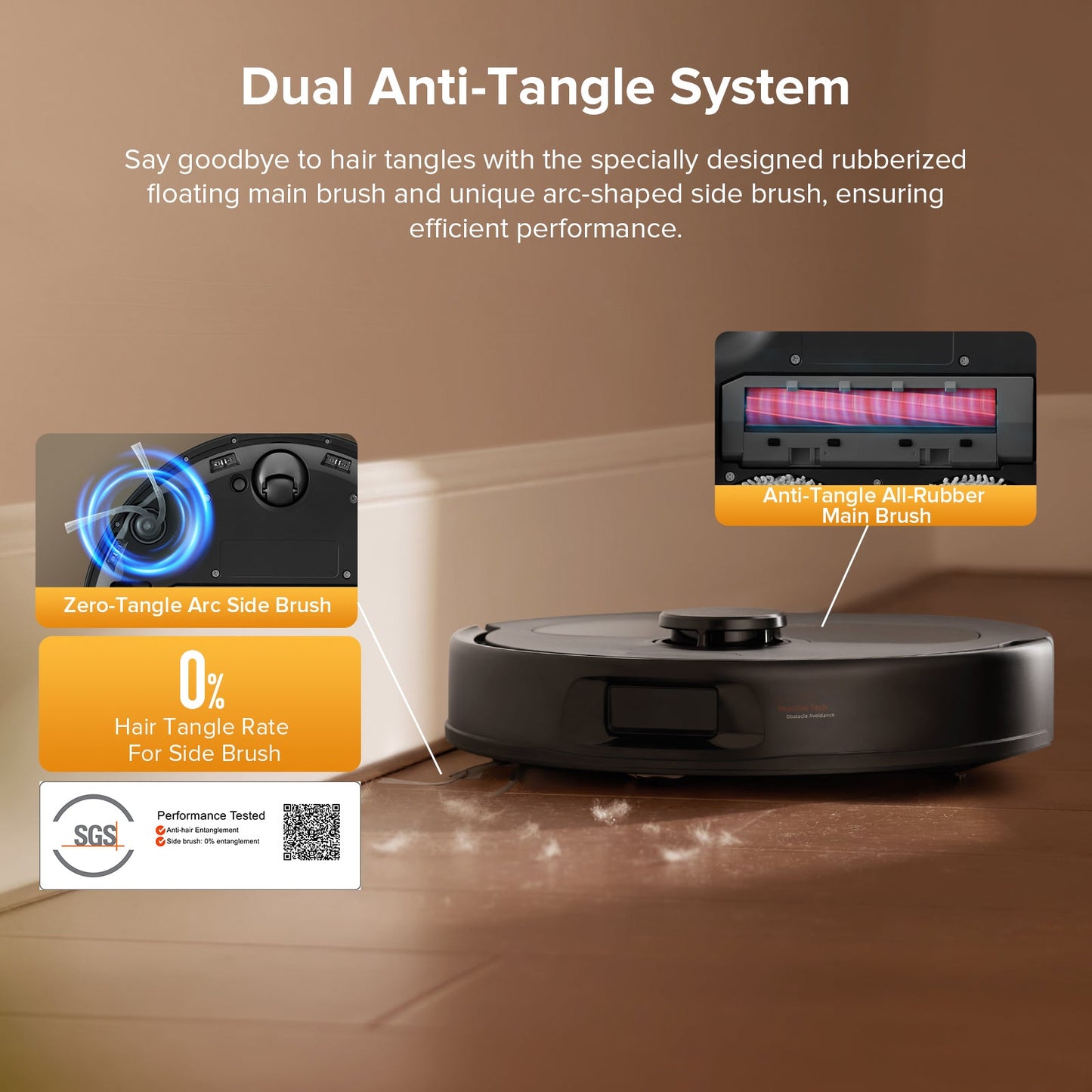 Roborock QV 35S Robot Vacuum with Multifunctional Dock