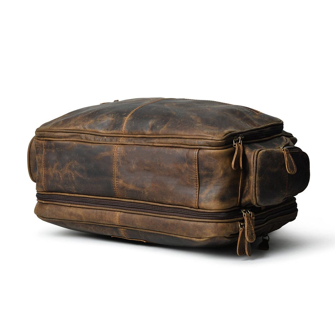 Floyd Handmade Buffalo Leather Office Briefcase - Concordia Style Boutique