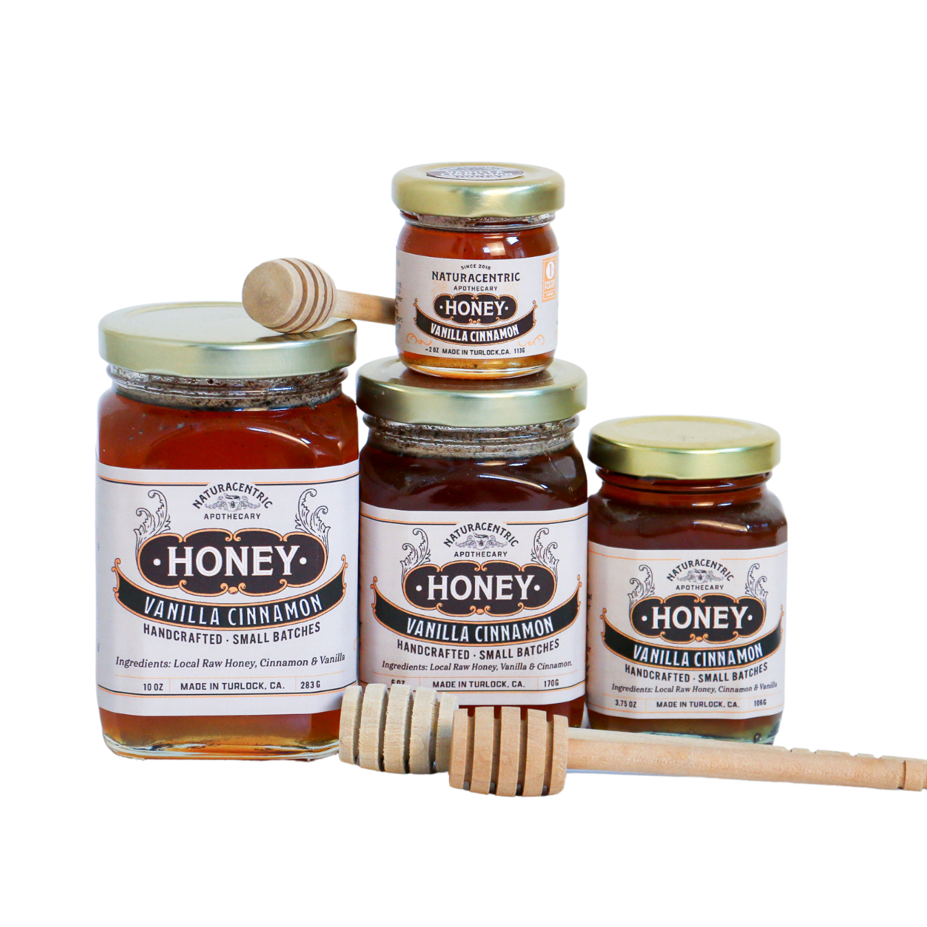 Vanilla Cinnamon Infused Honey - Concordia Style Boutique