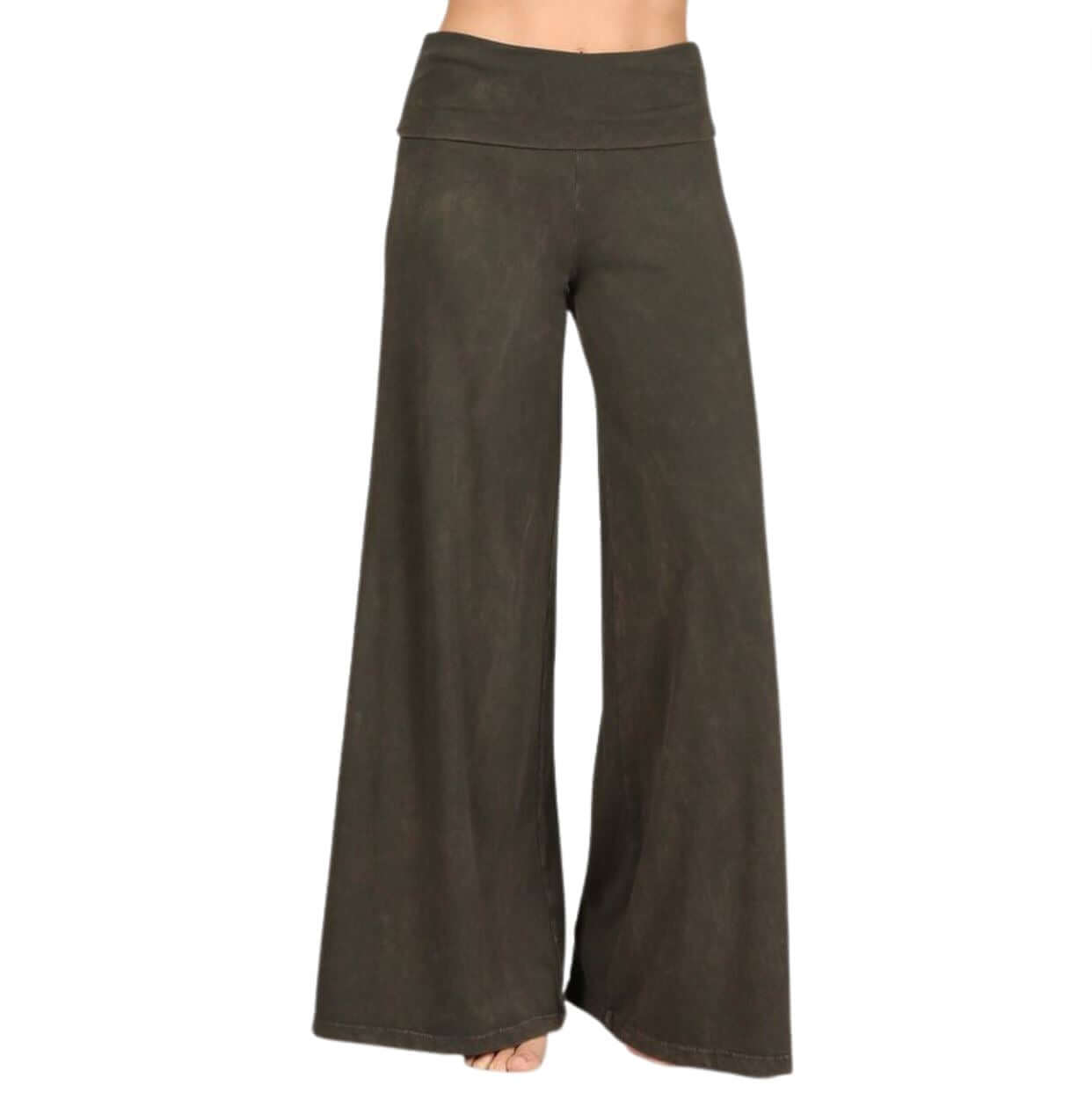 Work-Lounge-Travel Palazzo Pants Made in USA - Concordia Style Boutique