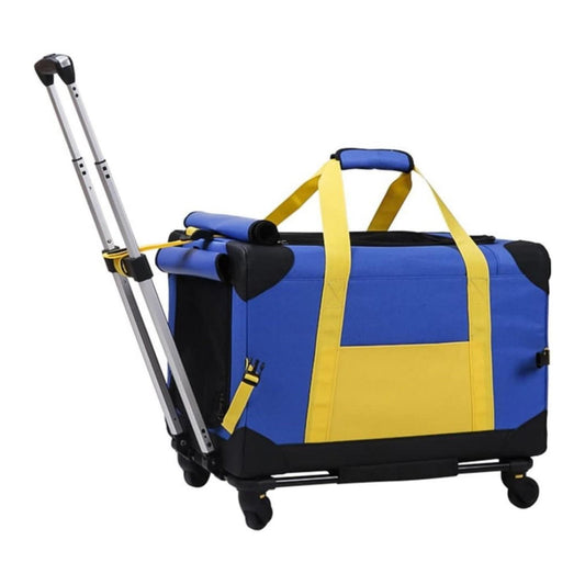 Pet Rolling Carrier with Wheels Pet Travel Carrier Transport Box Dog Strollers for Small Dogs/Cats Up to 28 LBS - Premium Pet Carrier from Concordia Style Boutique - Just $133.52! Shop now at Concordia Style Boutique