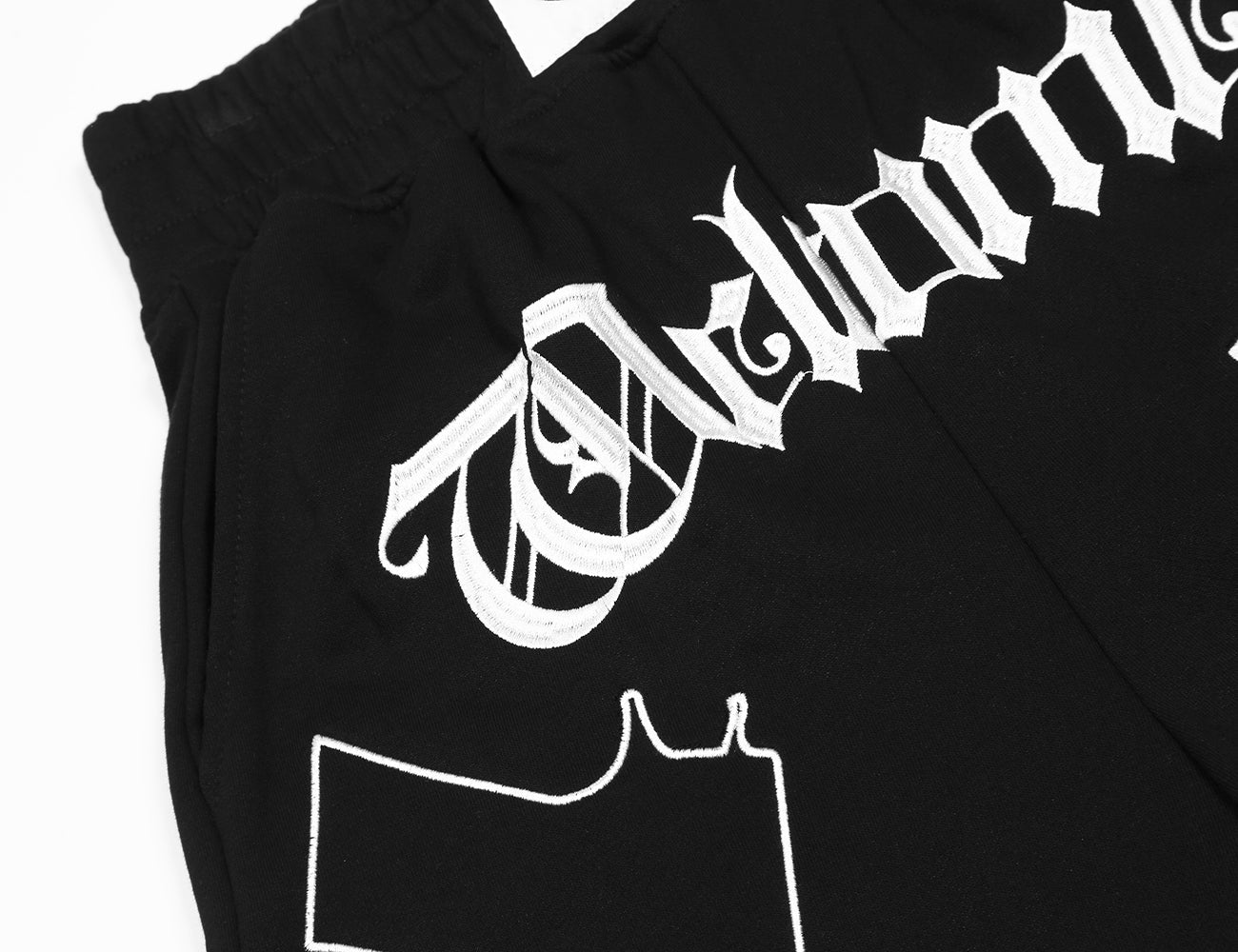 Double Pistols Embroidery Shorts - Concordia Style Boutique