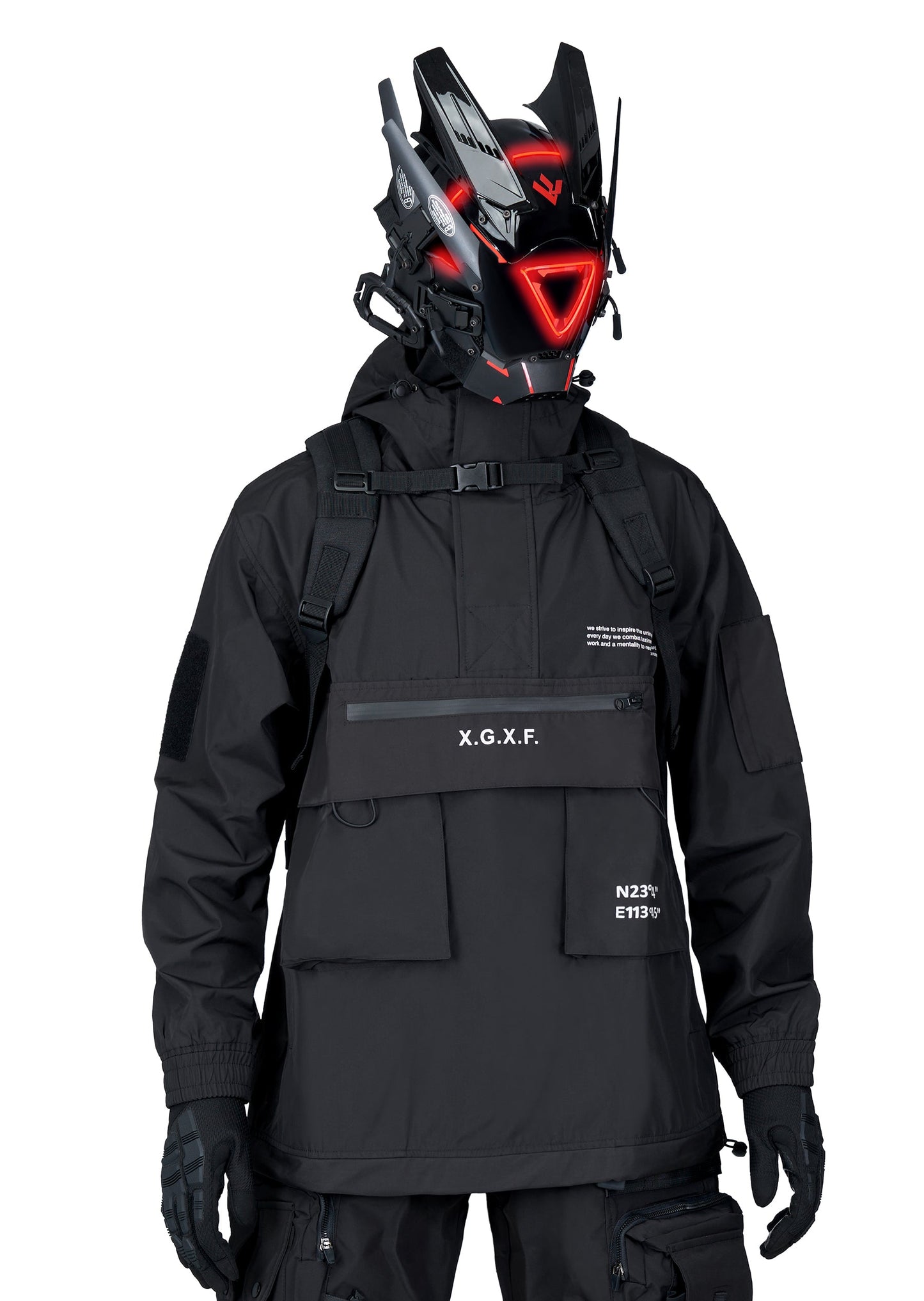 LB9053 Techwear Combat Jacket - Concordia Style Boutique