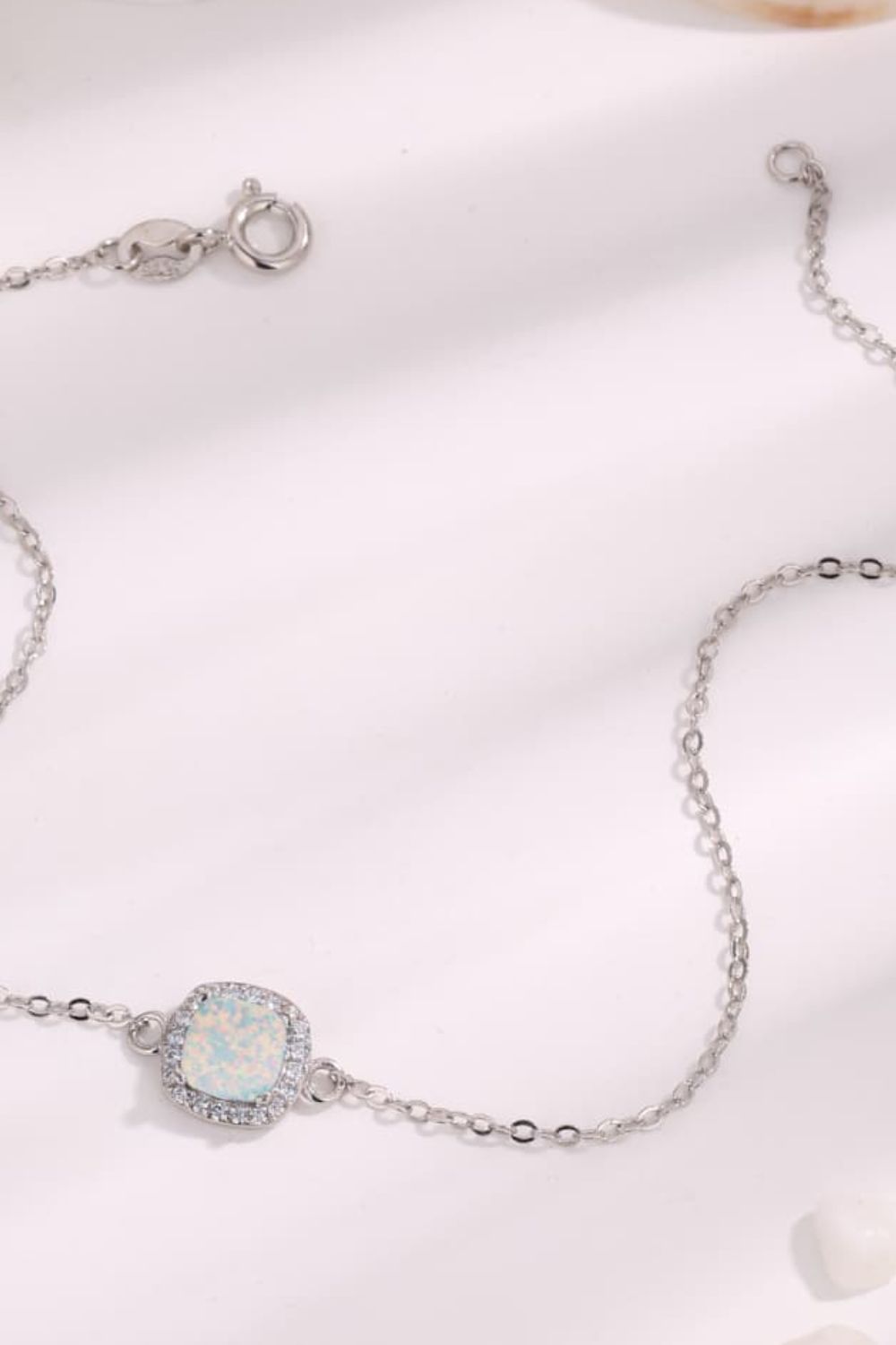Opal Platinum-Plated Bracelet - Concordia Style Boutique