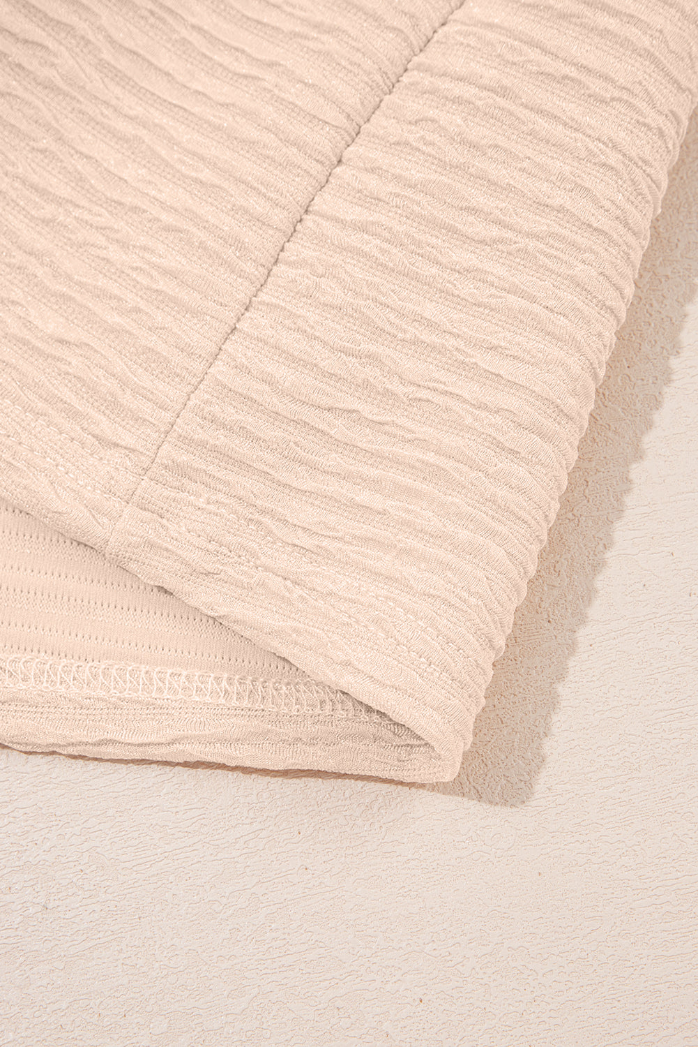 Luxury Textured V Neck T Shirt and Shorts Set - Concordia Style Boutique