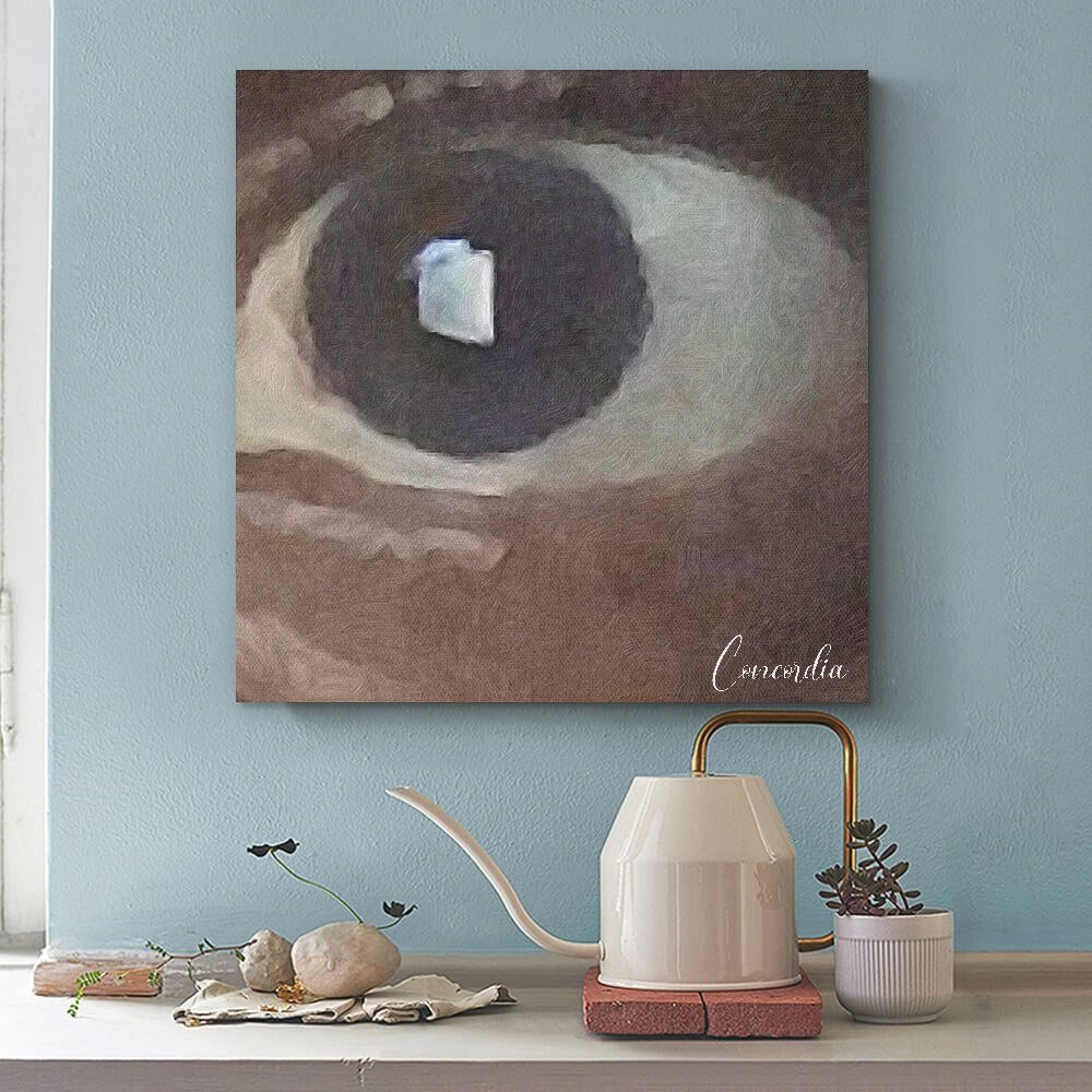 Square Unframed Canvas Prints  - Eye - Premium Square Unframed Canvas Prints from Concordia Style Boutique - Just $7.25! Shop now at Concordia Style Boutique