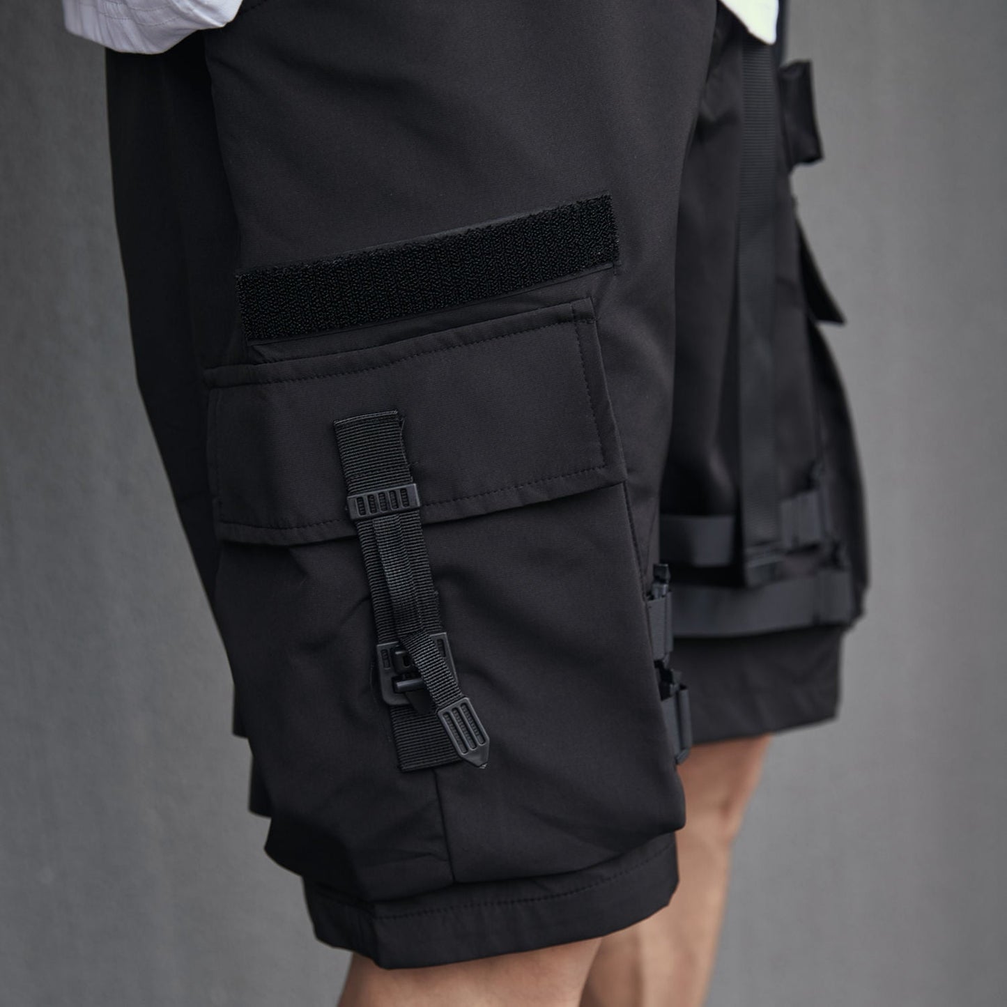 IBS429 Paratrooper Matte Black Shorts - Concordia Style Boutique