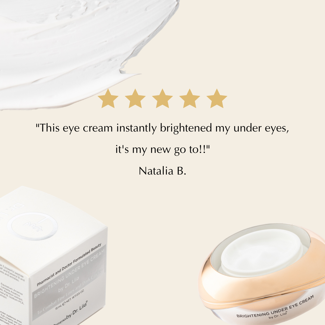 Radiant Brightening Eye Cream with Peptides - Concordia Style Boutique