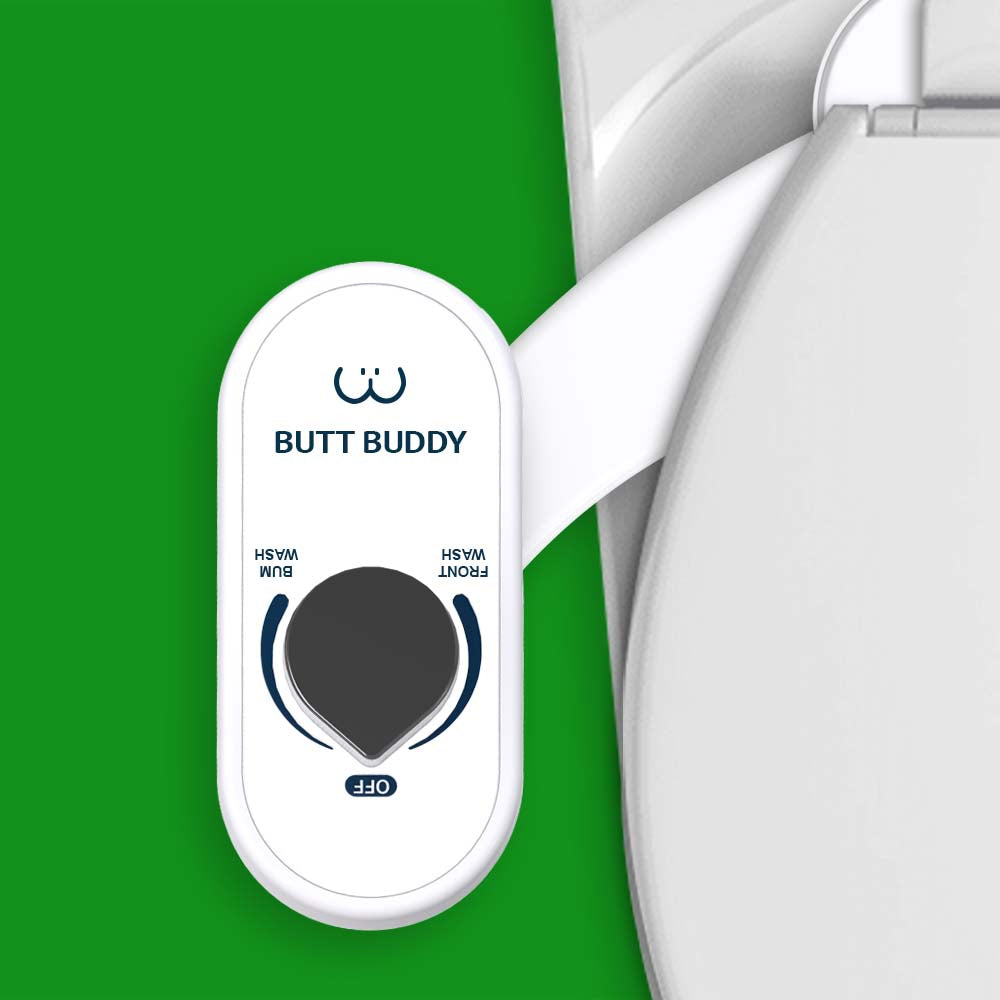 BUTT BUDDY Duo - Rear & Front Water Sprayer Bidet Toilet Attachment - Concordia Style Boutique