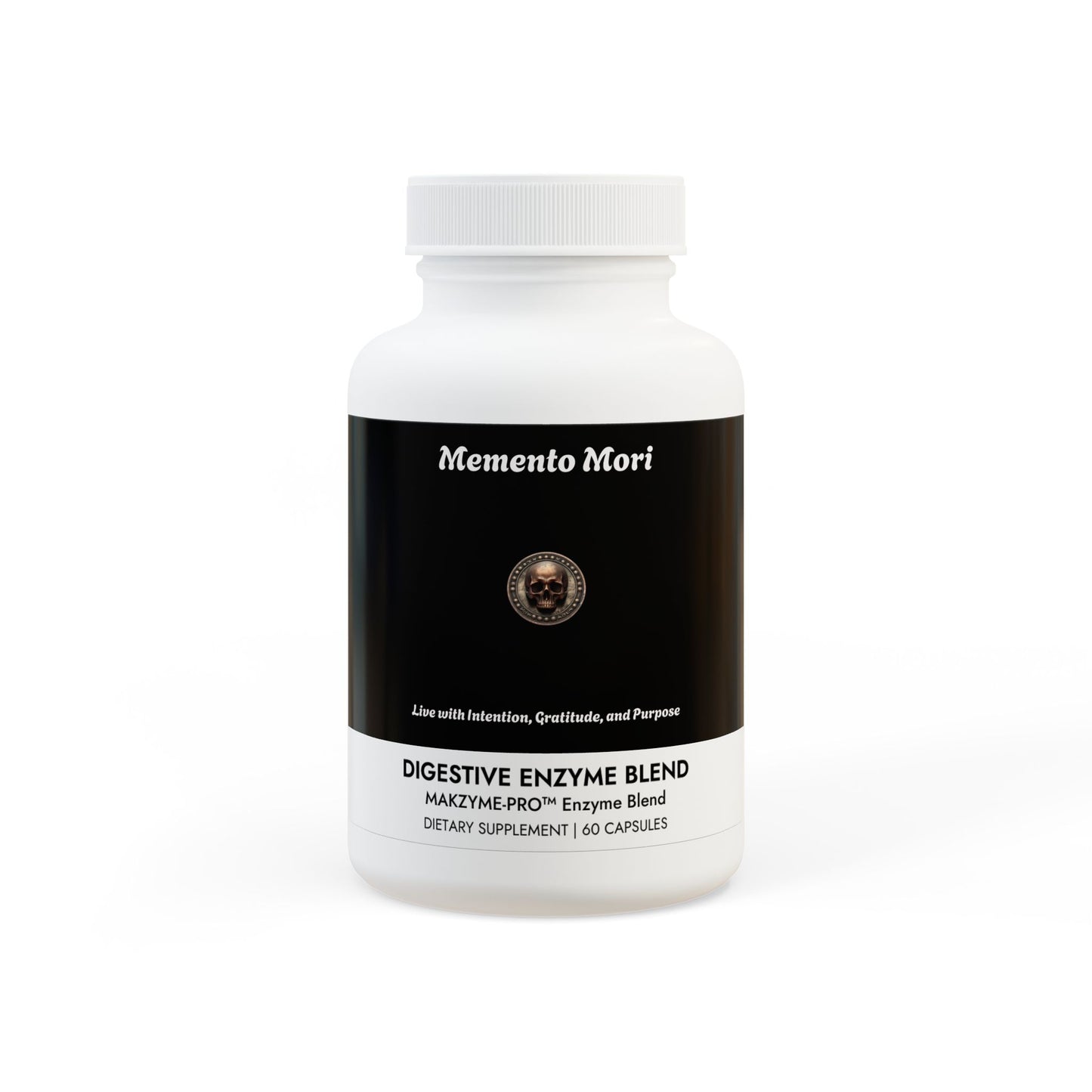 Digestive Enzyme Blend Supplement (60 Capsules) - "Memento Mori" - Premium Food Supplements from Concordia Style Boutique - Just $21.80! Shop now at Concordia Style Boutique