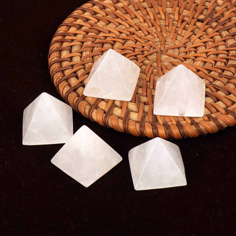 Natural Crystal Pyramid Ornaments - Premium Natural Crystal Pyramid Ornaments from Concordia Style Boutique - Just $7.77! Shop now at Concordia Style Boutique