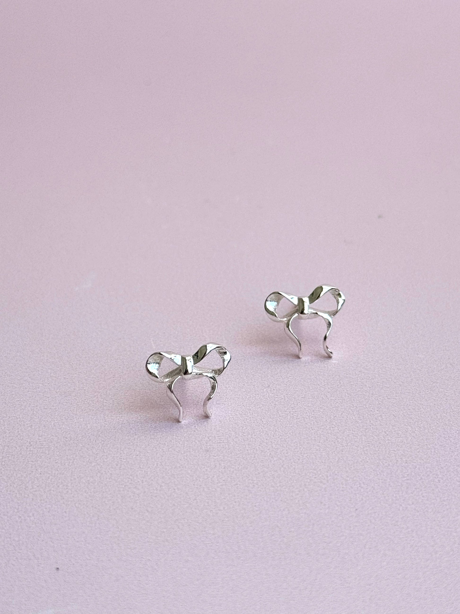 Sweetheart Bow Studs - Concordia Style Boutique