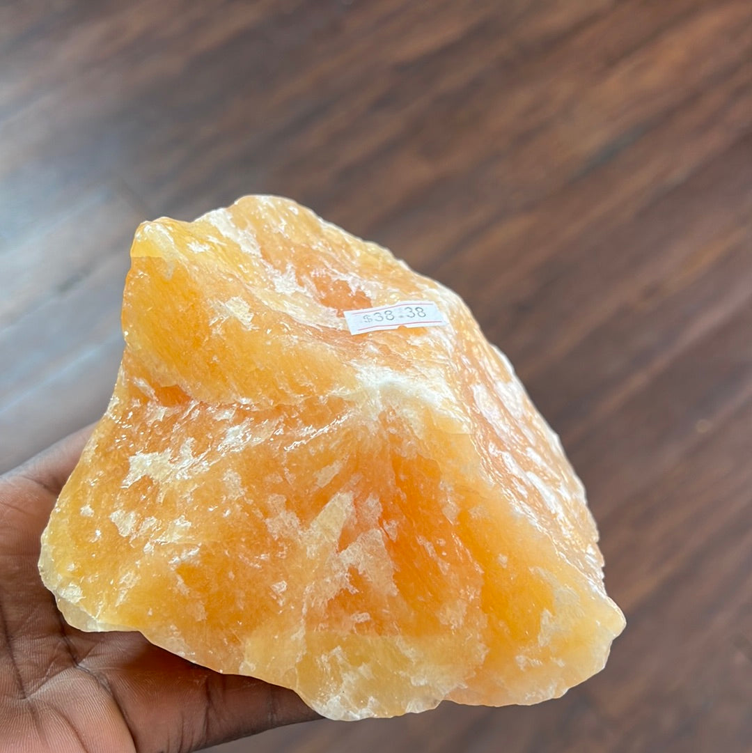 Orange Calcite Chunk - Concordia Style Boutique