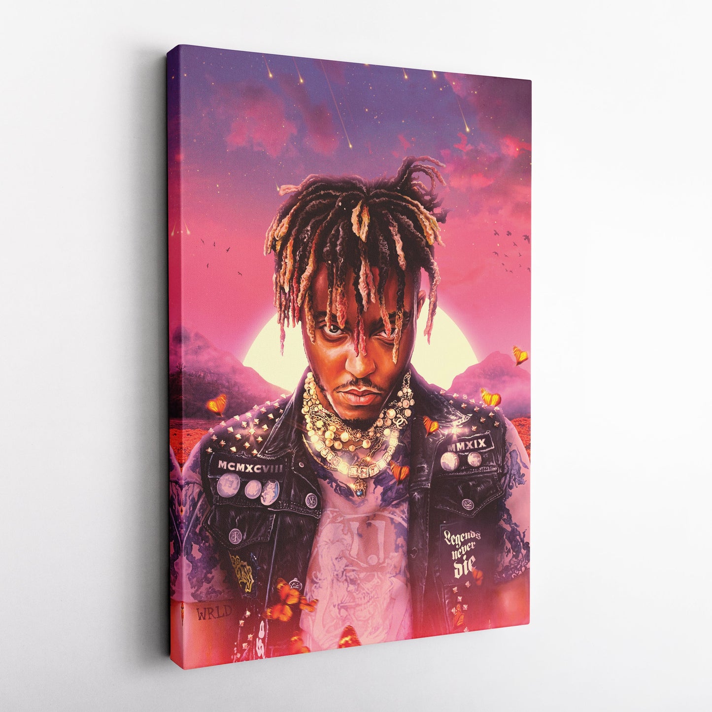 Juice WRLD Canvas – Rap Icon Wall Art for Home Decor